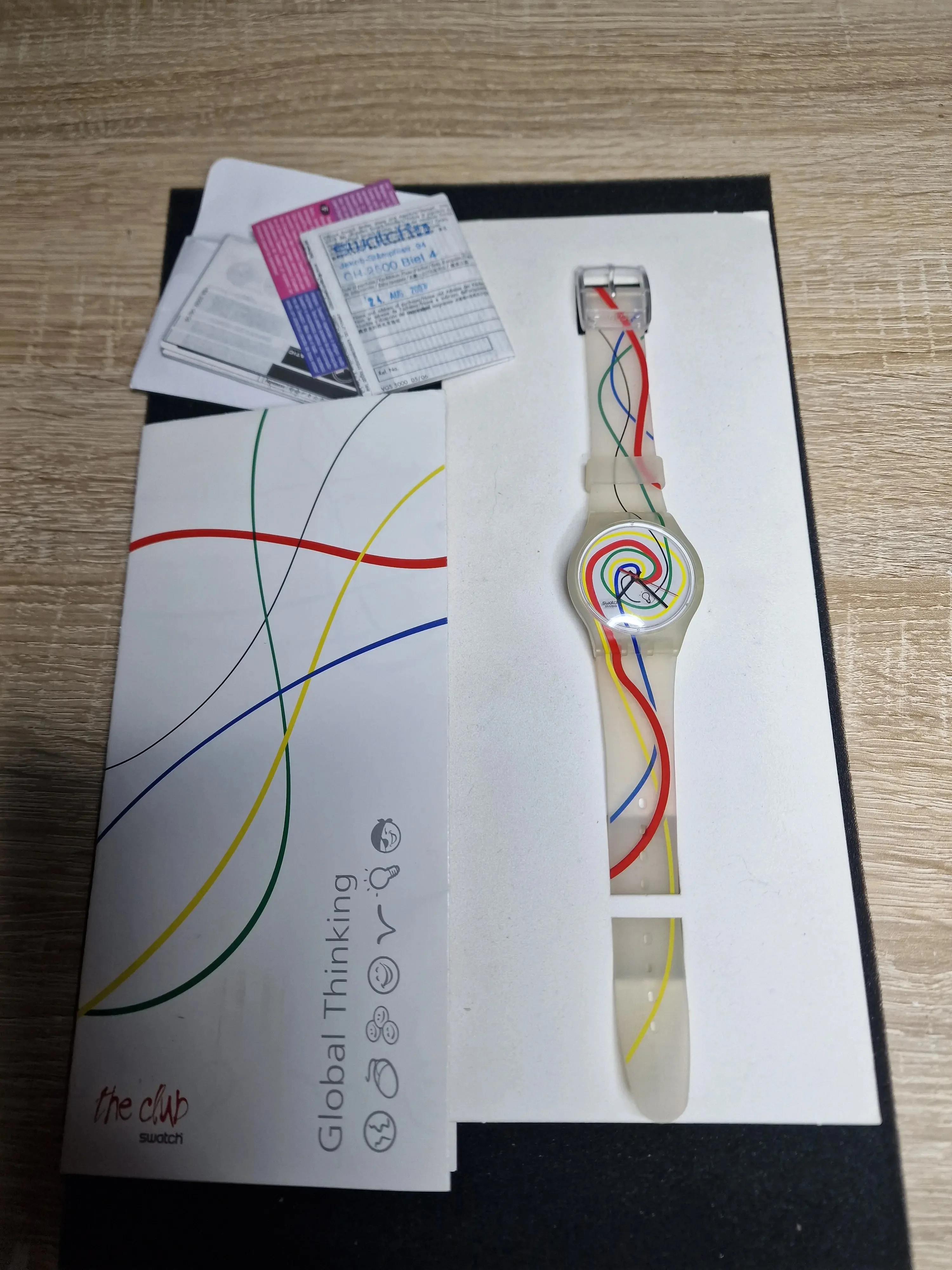 Swatch Club 2007 "Global Thinking" SUJZ400 – Special Edition