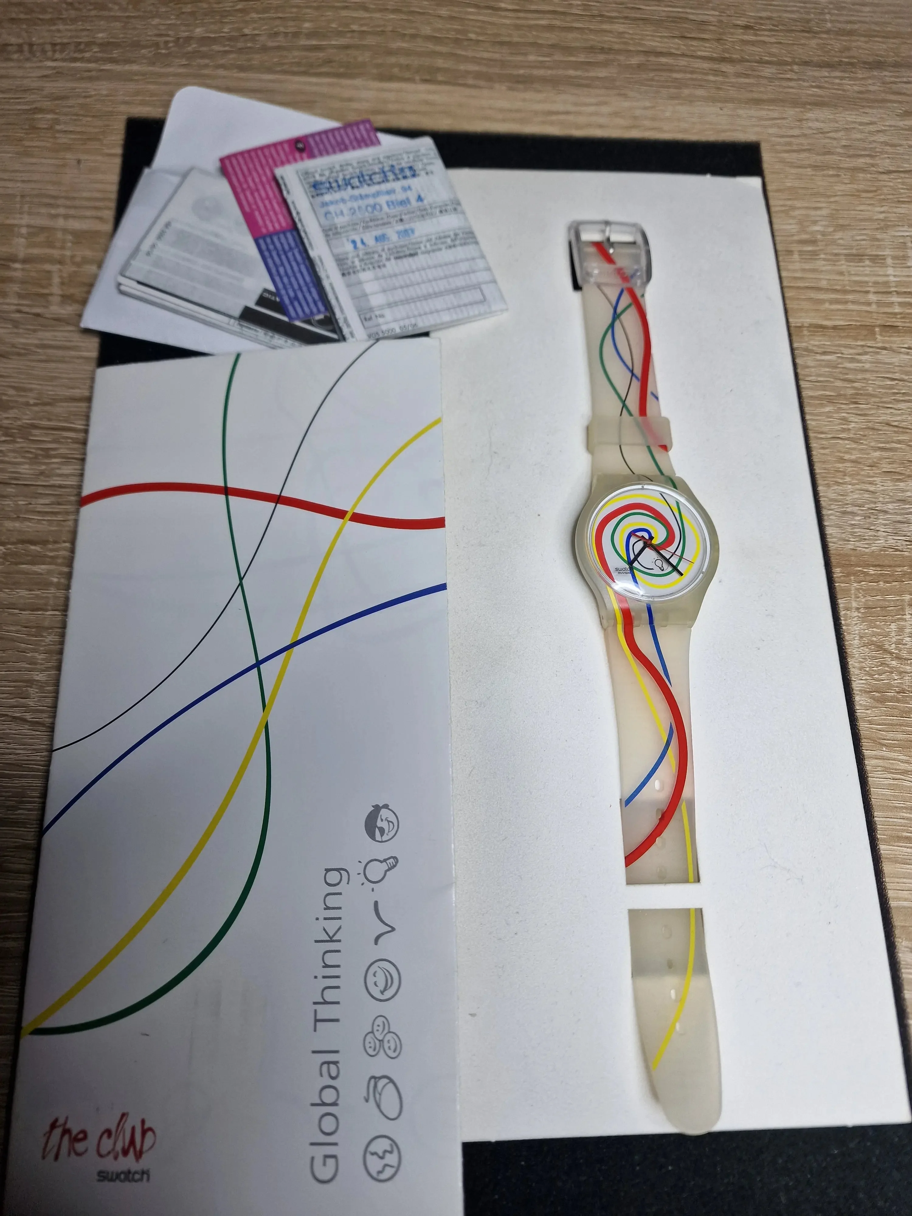Swatch Club 2007 "Global Thinking" SUJZ400 – Special Edition 2