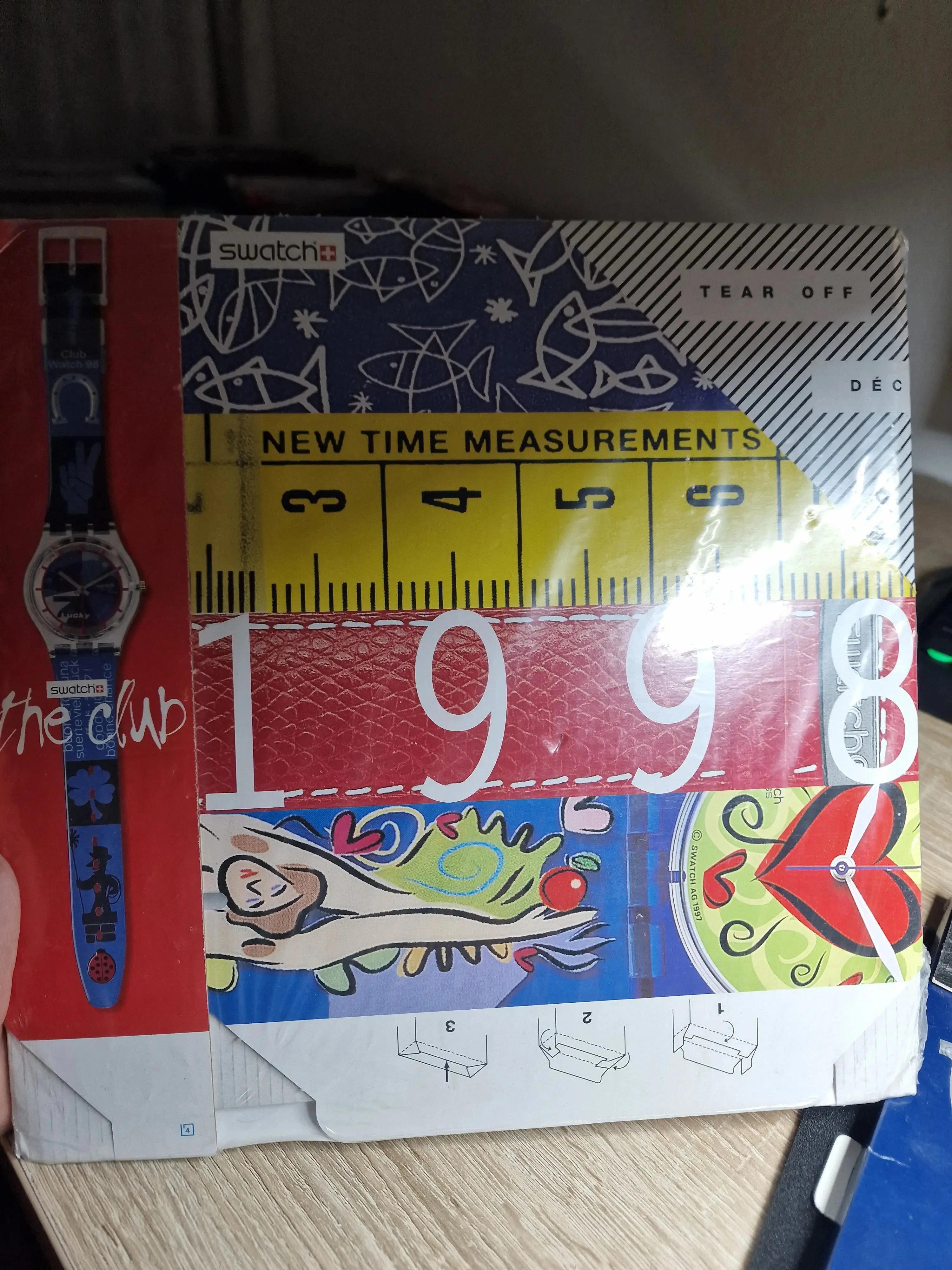 Swatch Club Special SKZ116 "Lucky 7" (1998) – Complete Set 3