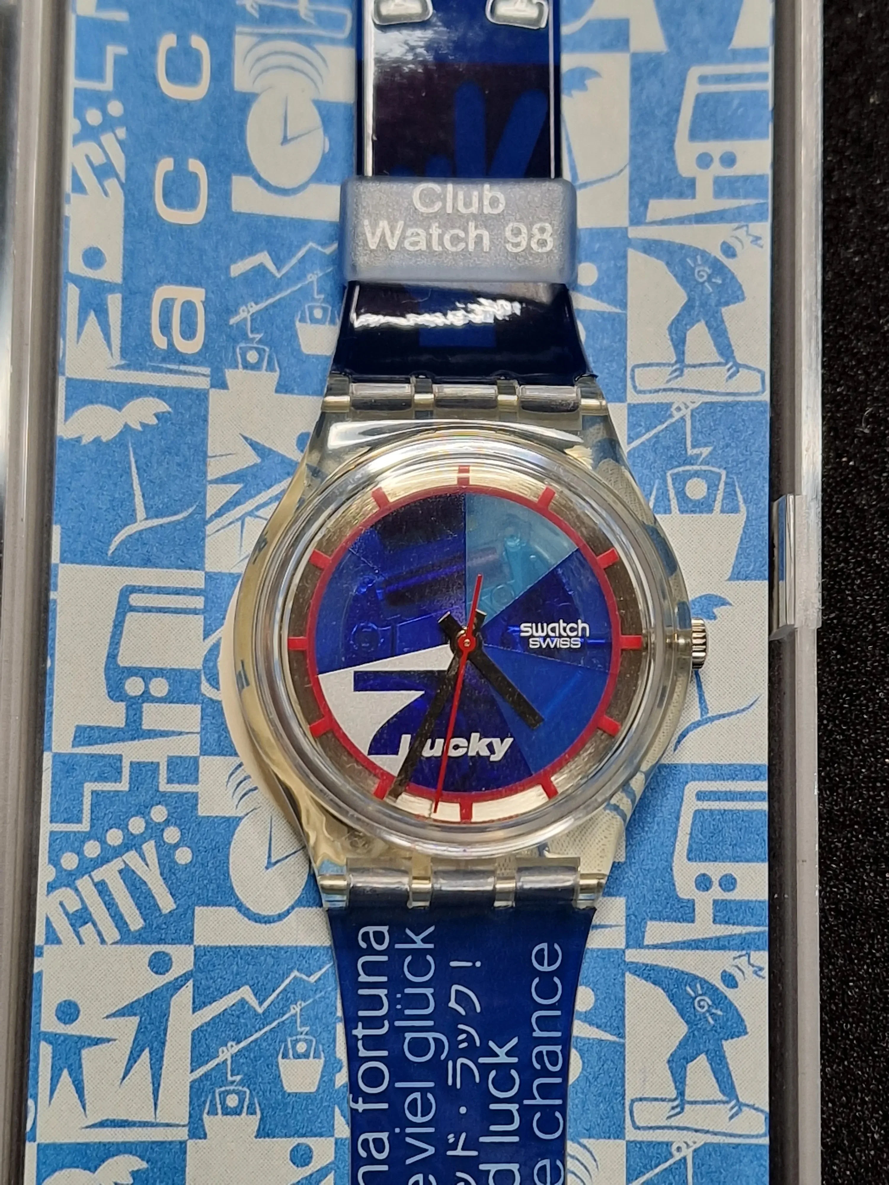 Swatch Club Special SKZ116 "Lucky 7" (1998) – Complete Set 5
