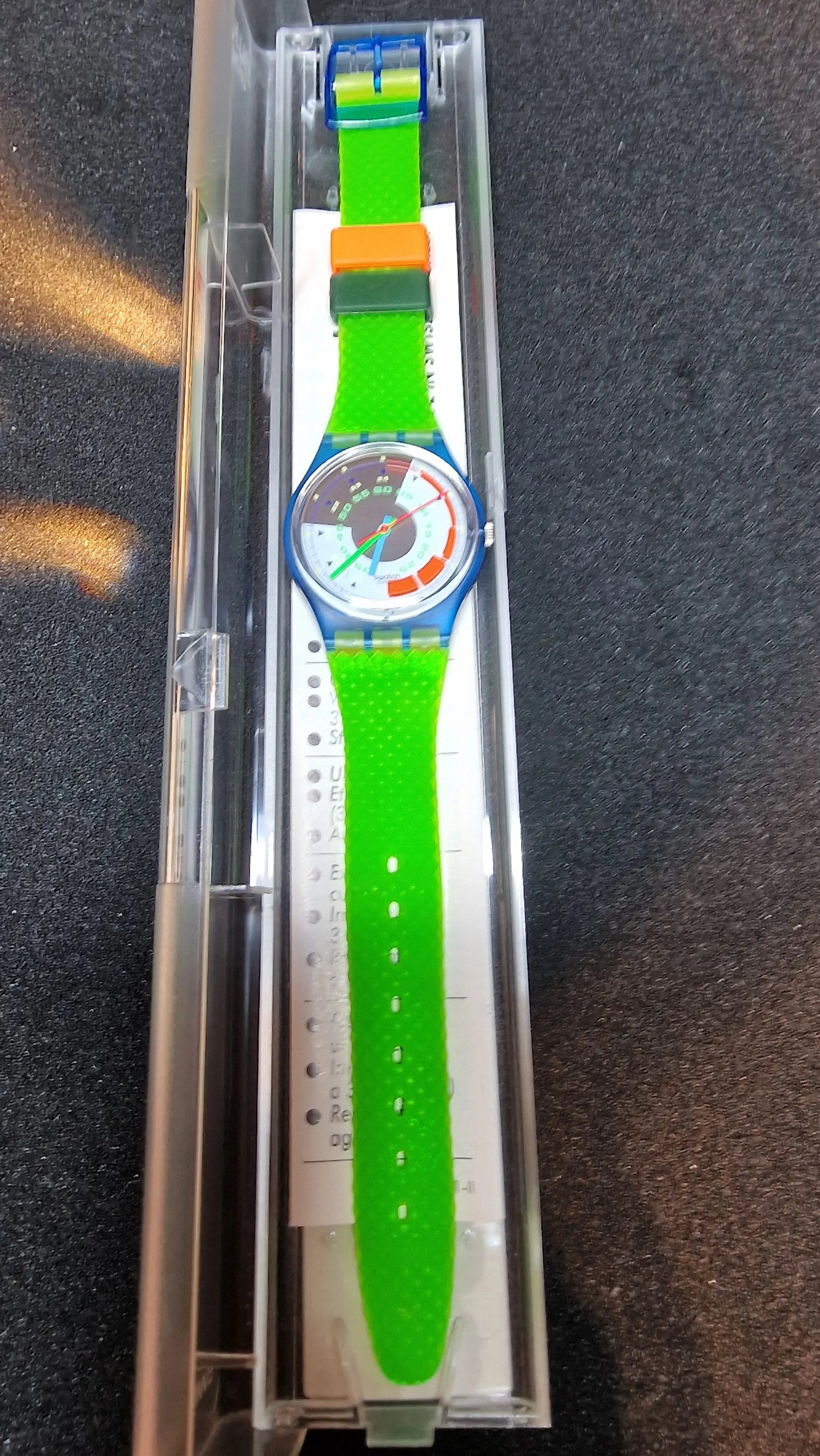 Swatch GN117 “Schnell” (1992) – Vintage Neon Classic 2