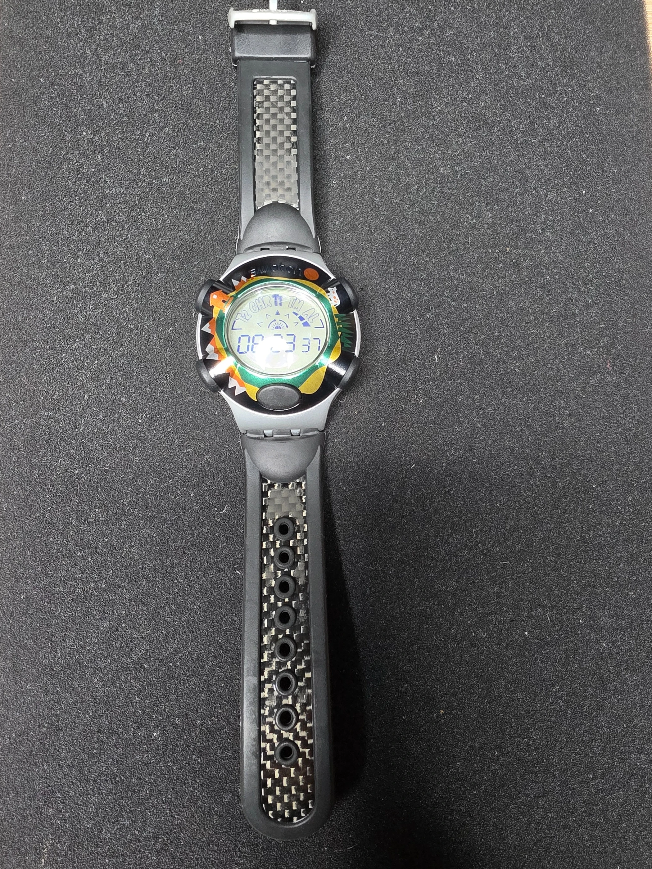 Swatch Irony Aluminium Special YQS1002D – 1999 – NOS – Digital Display – view 4
