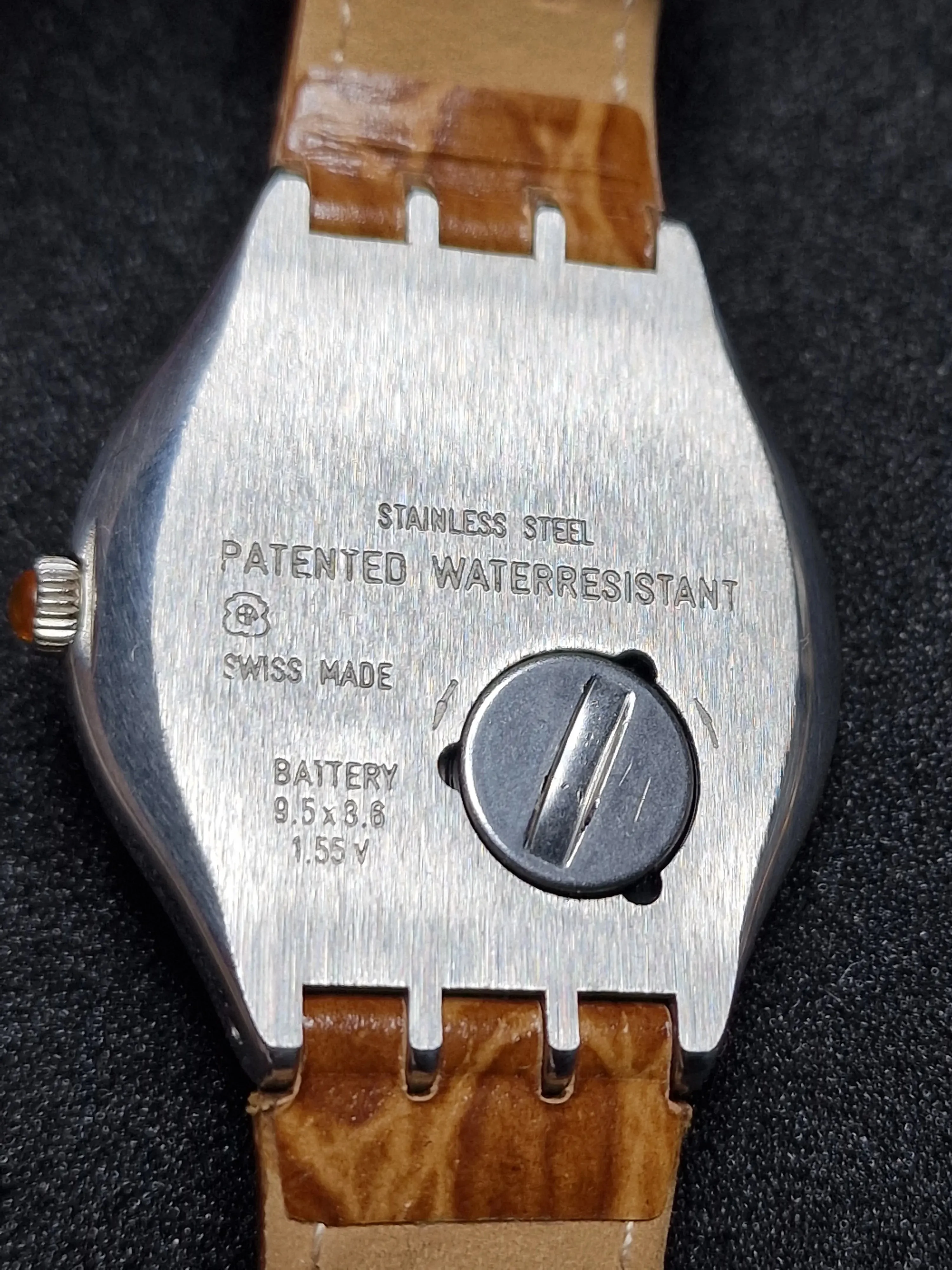 Swatch Irony Big YGS401 "Big Backward" (1994) – Rare Early Irony 5