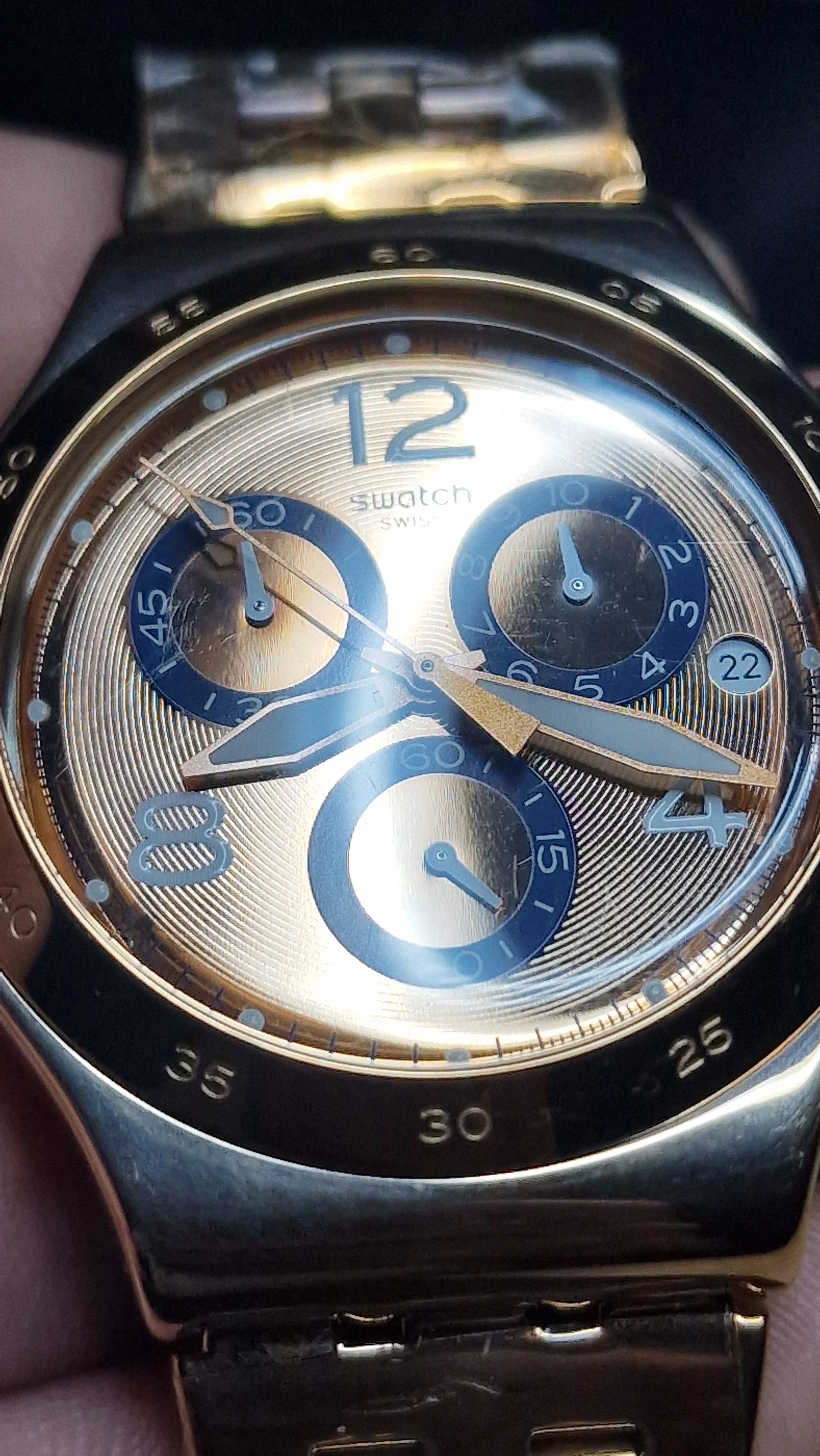 Swatch Irony Chrono YVG403G “SPIPAT” (2018) ⌚ 9