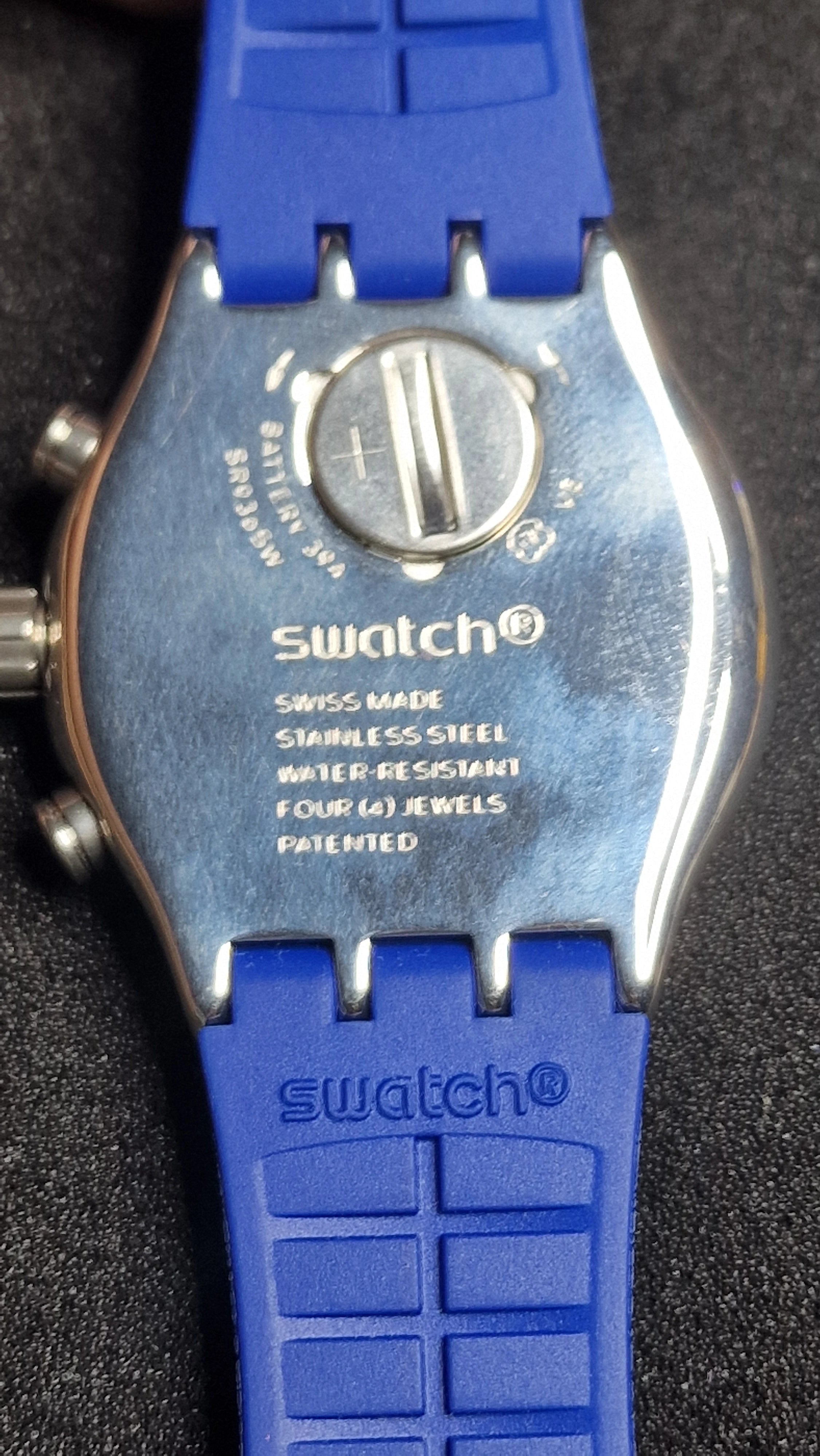 Swatch Irony Chrono YVS451 “Secret Mission” (AG2018) ⏱ 5