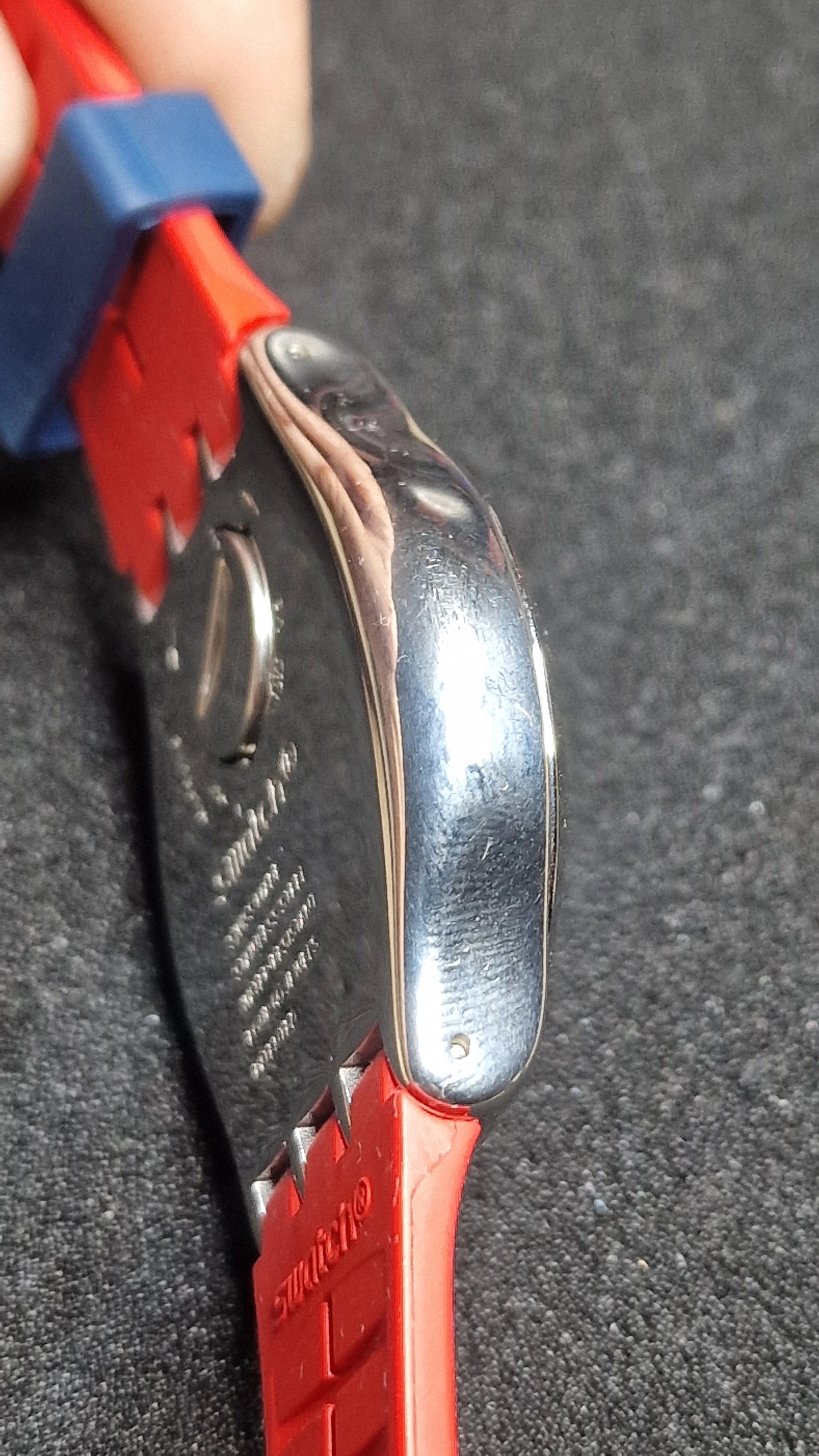 Swatch Irony Chrono YVS452 “Secret Operation” (2018) Tachymeter 12