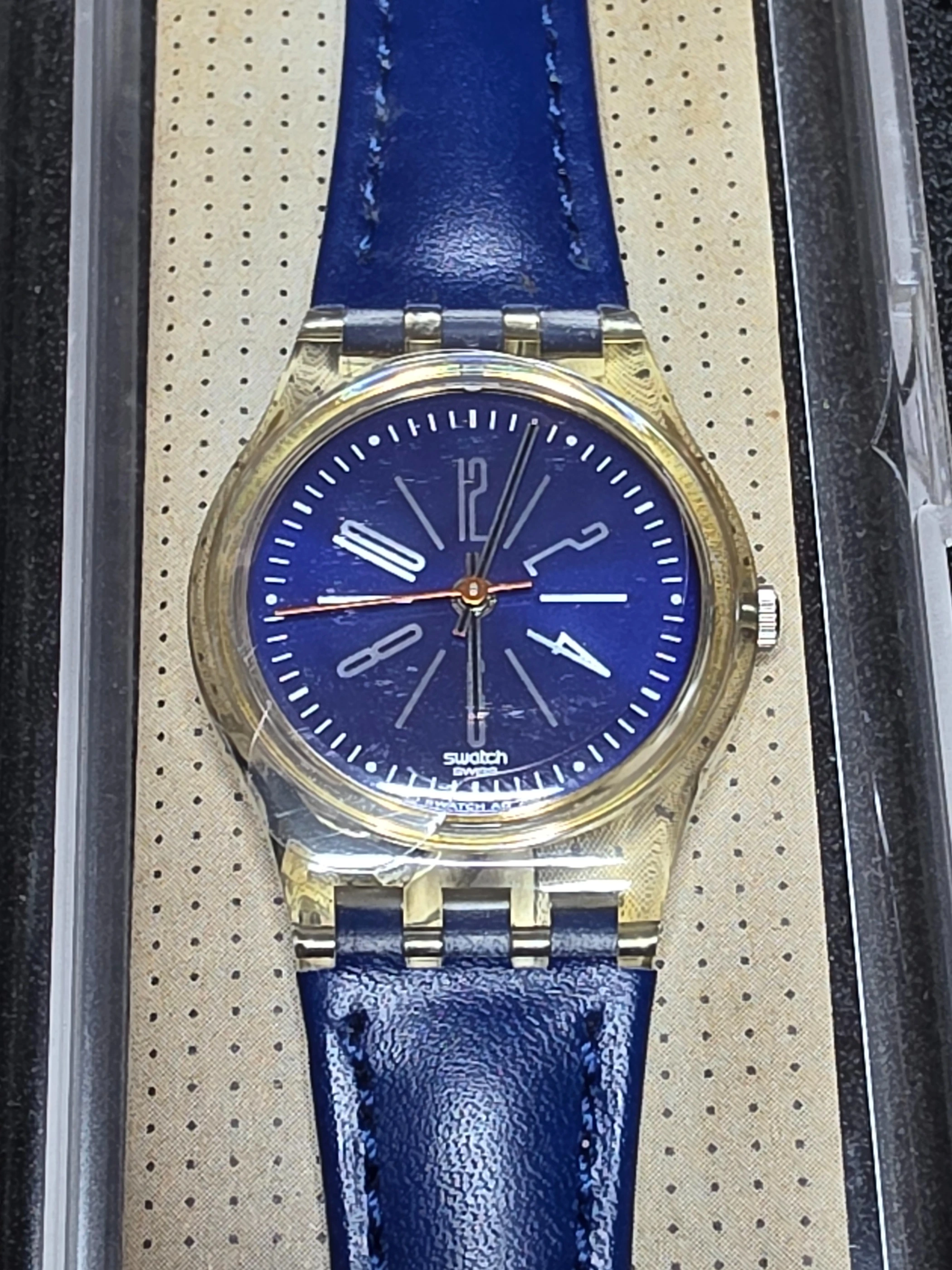 Swatch Lady AG2001 – NOS – Blue Dial