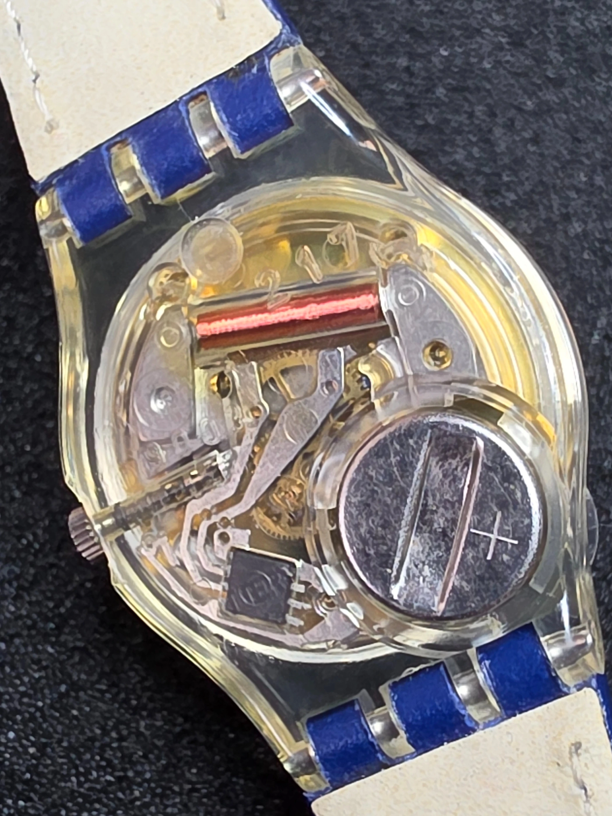 Swatch Lady AG2001 – NOS – Blue Dial – view 6