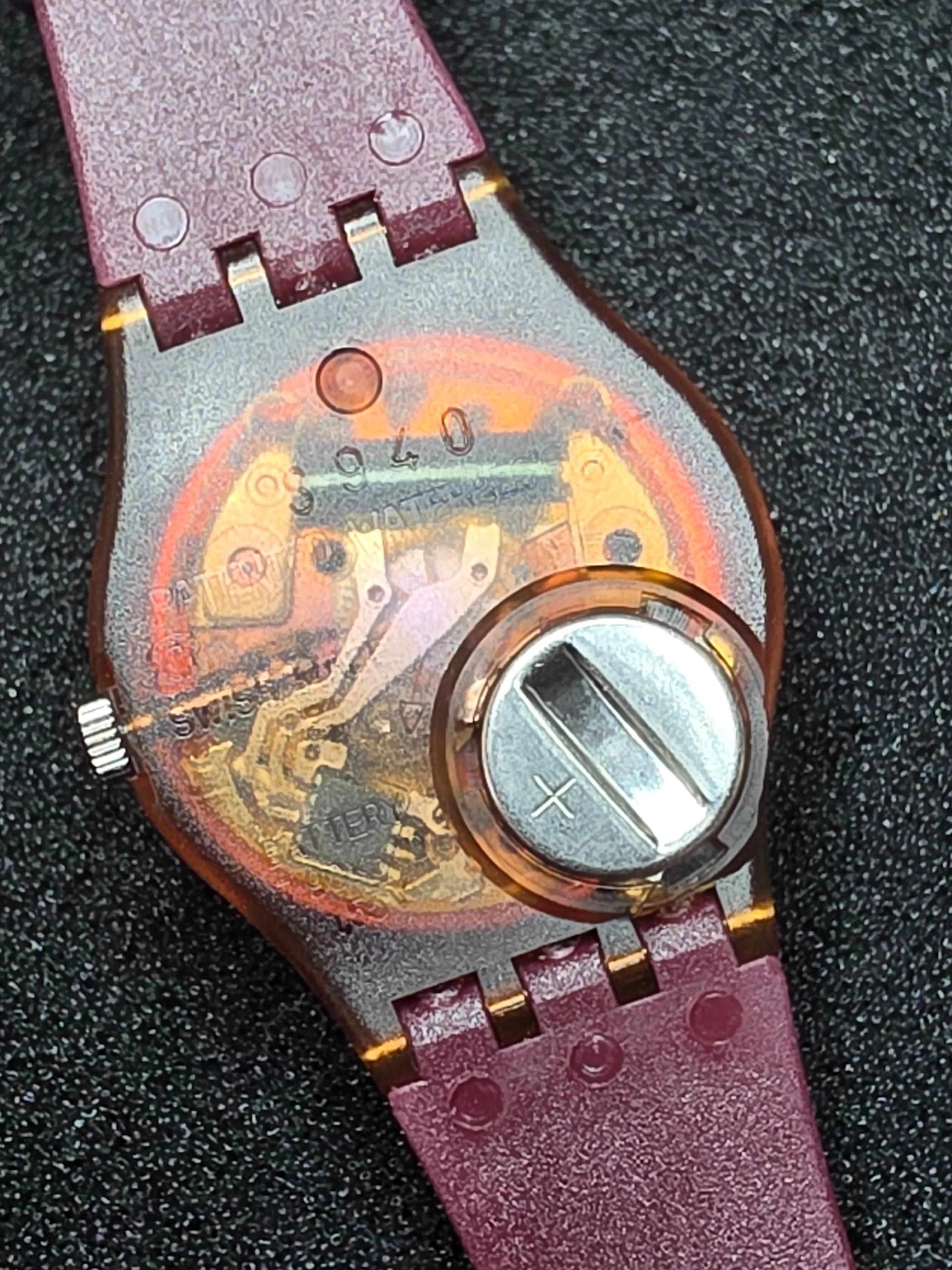Swatch Lady Beaujolais LR109 – 1989 – NOS – Unique Design – view 6