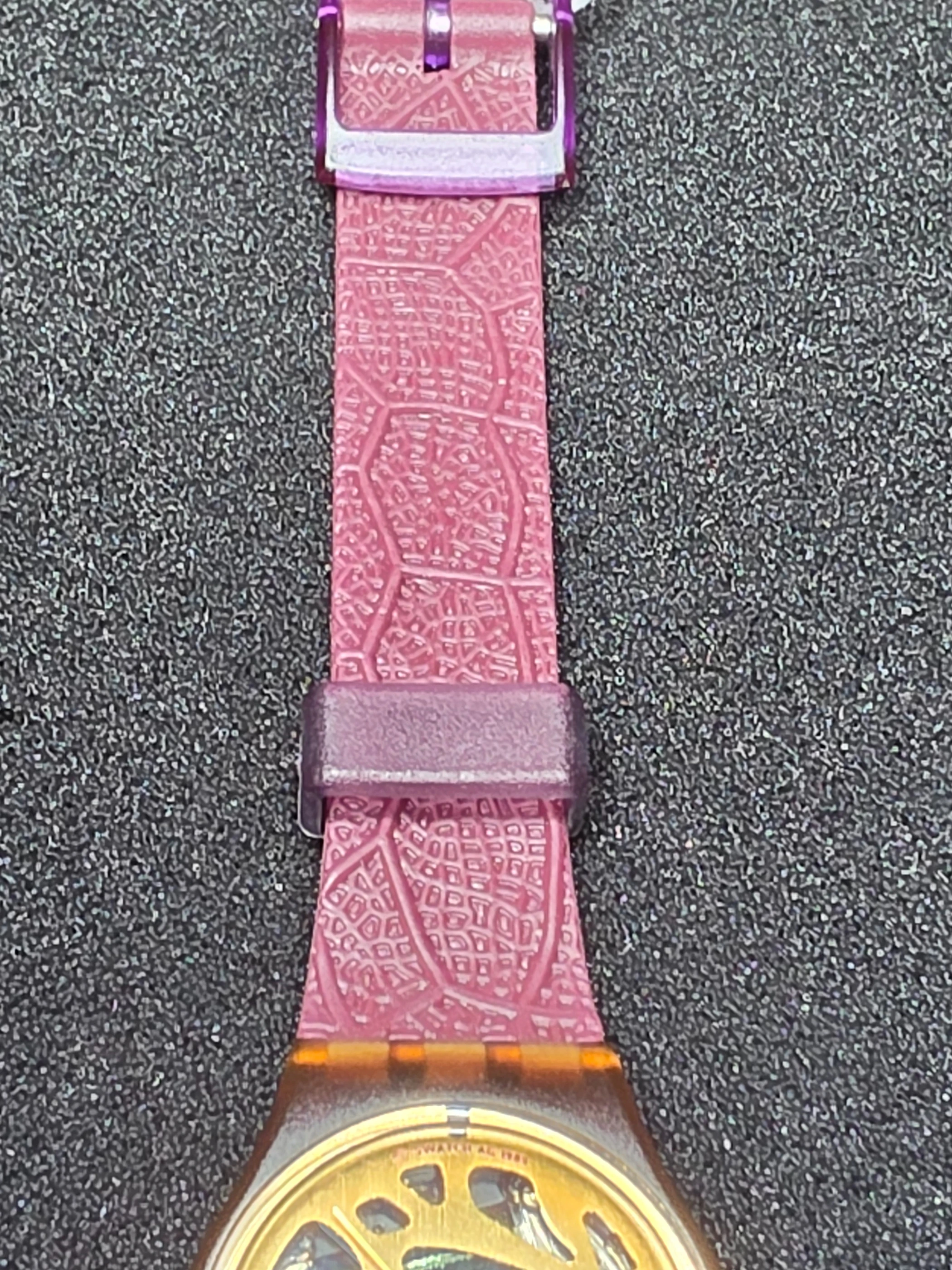 Swatch Lady Beaujolais LR109 – 1989 – NOS – Unique Design – view 8