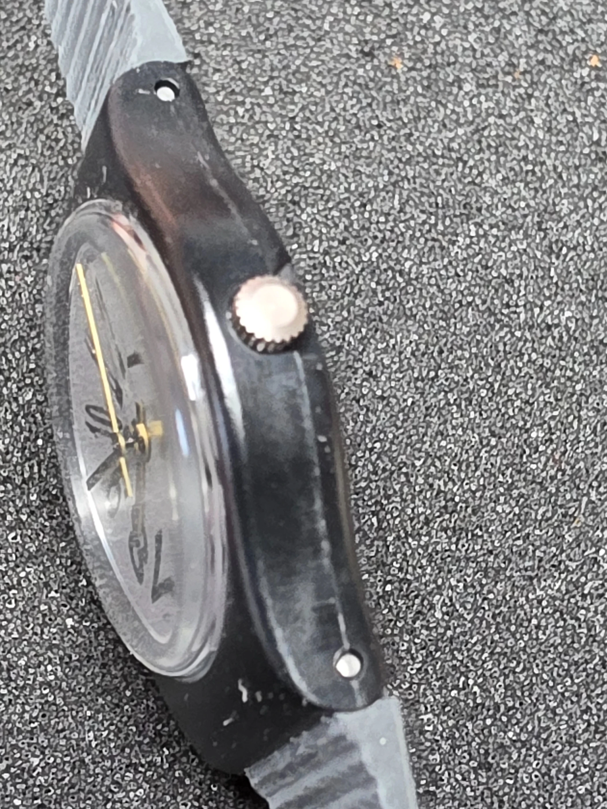 Swatch Lady Black Night LB127 – 1990 – NOS – Black Dial – view 6