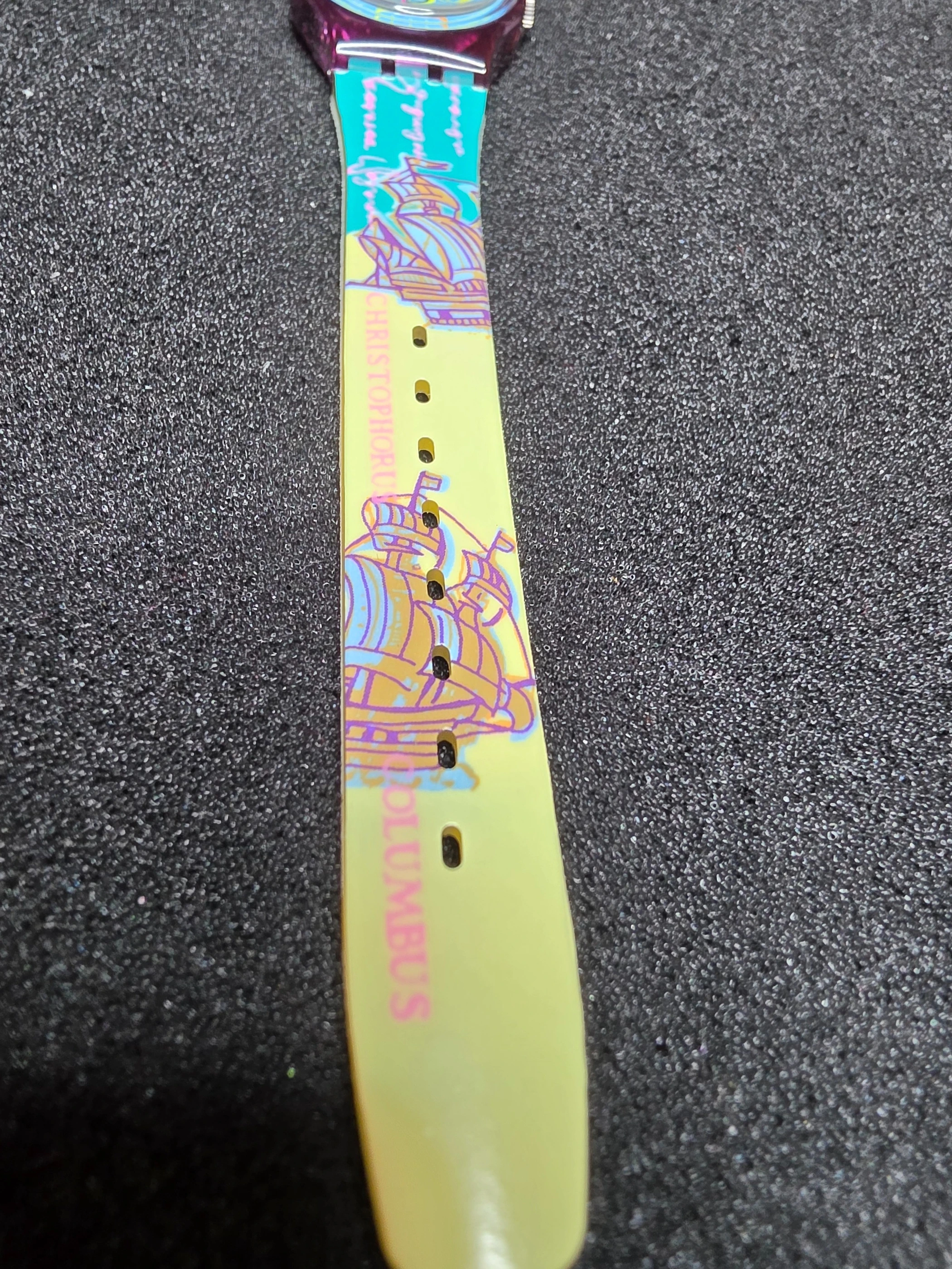 Swatch Lady Compass LV100 – 1991 – Unworn – Nautical Design – view 8