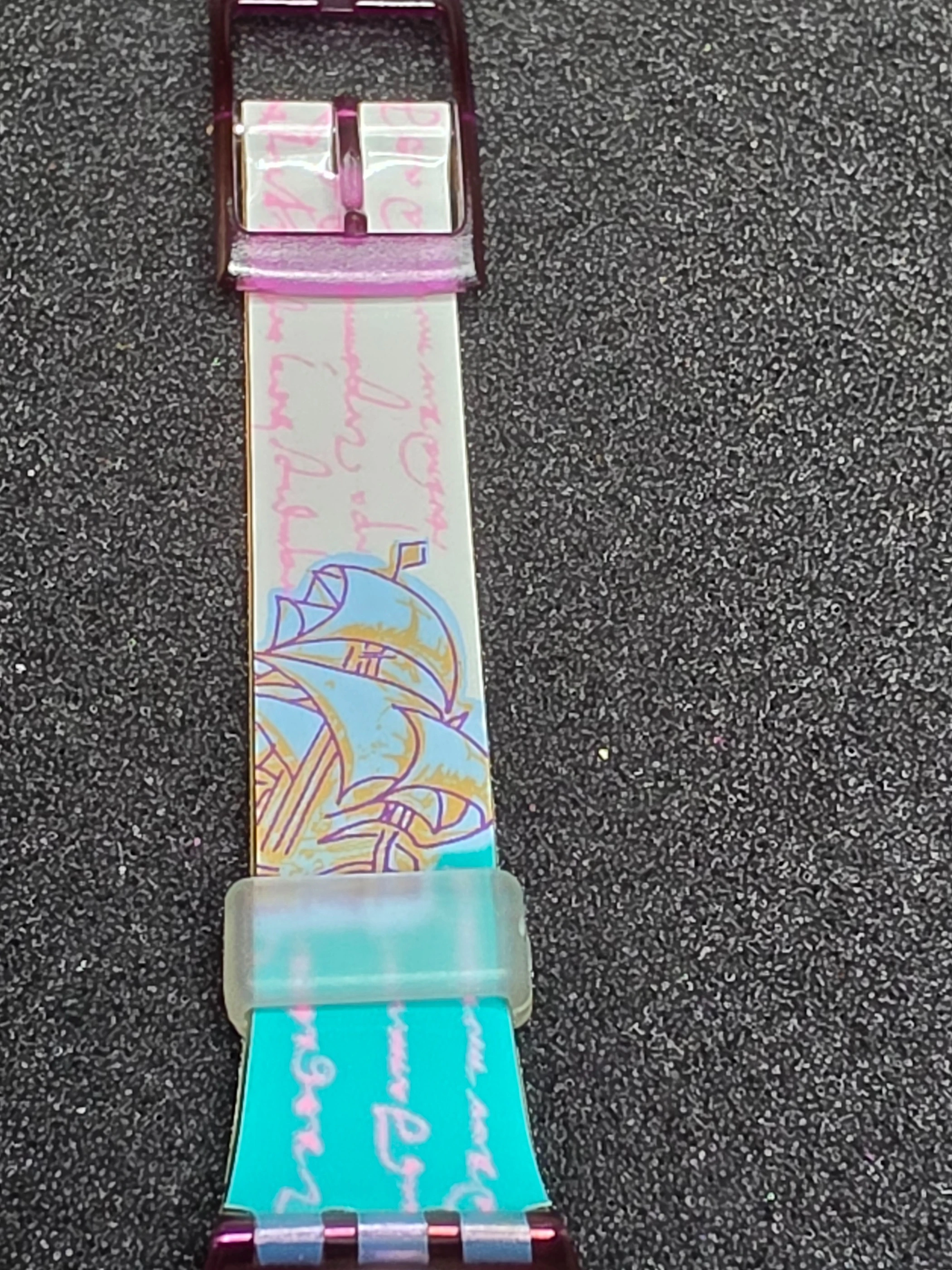 Swatch Lady Compass LV100 – 1991 – Unworn – Nautical Design – view 9