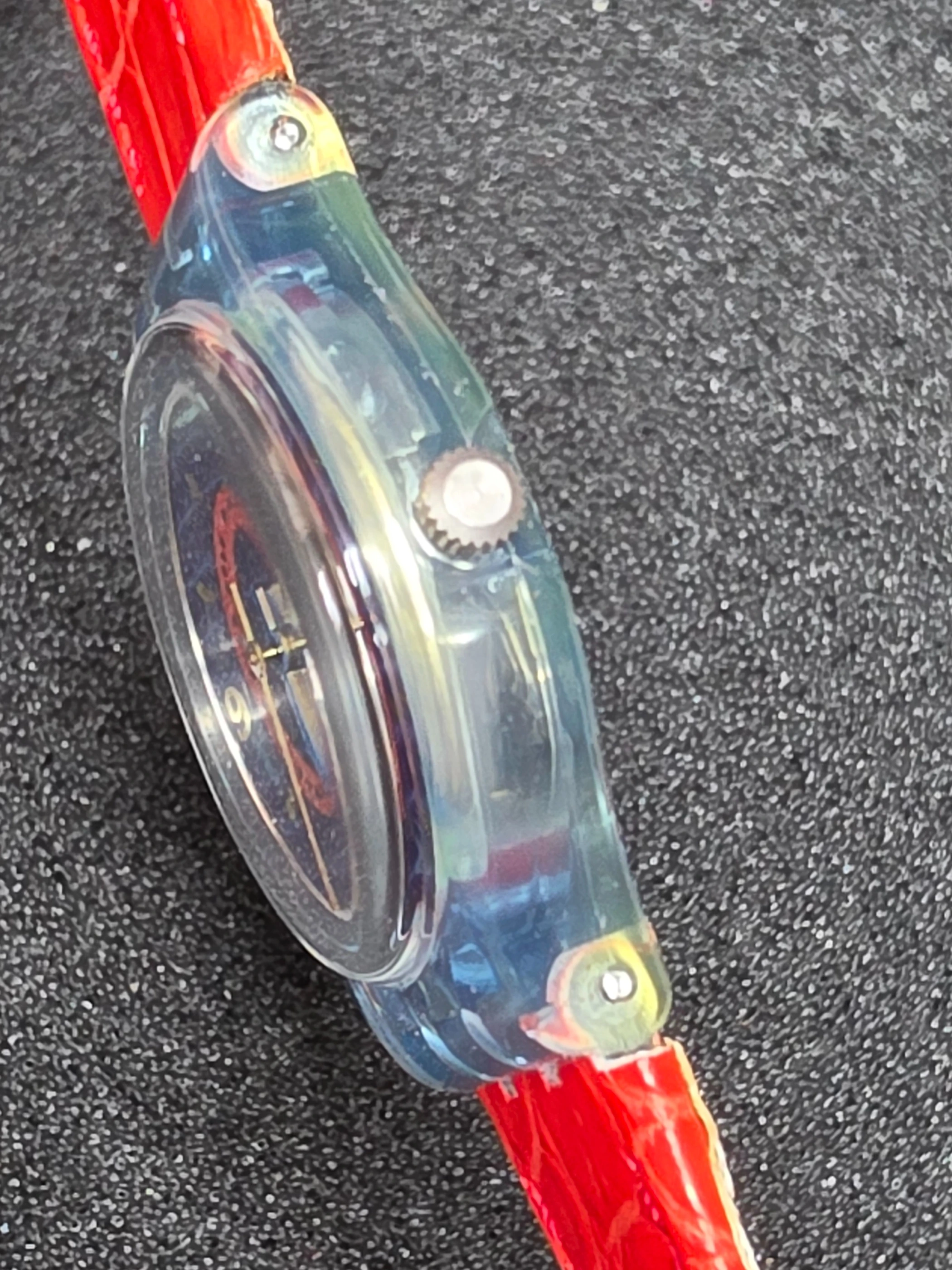 Swatch Lady Gin Rosa LN115 – 1992 – NOS – Blue Dial – view 6