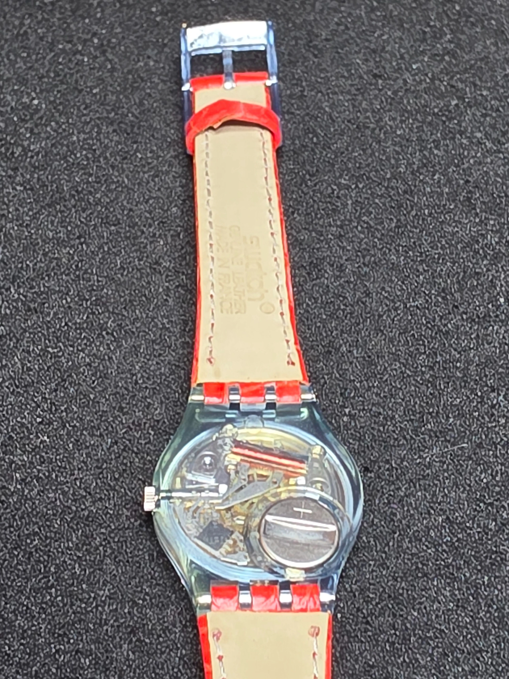 Swatch Lady Gin Rosa LN115 – 1992 – NOS – Blue Dial – view 12