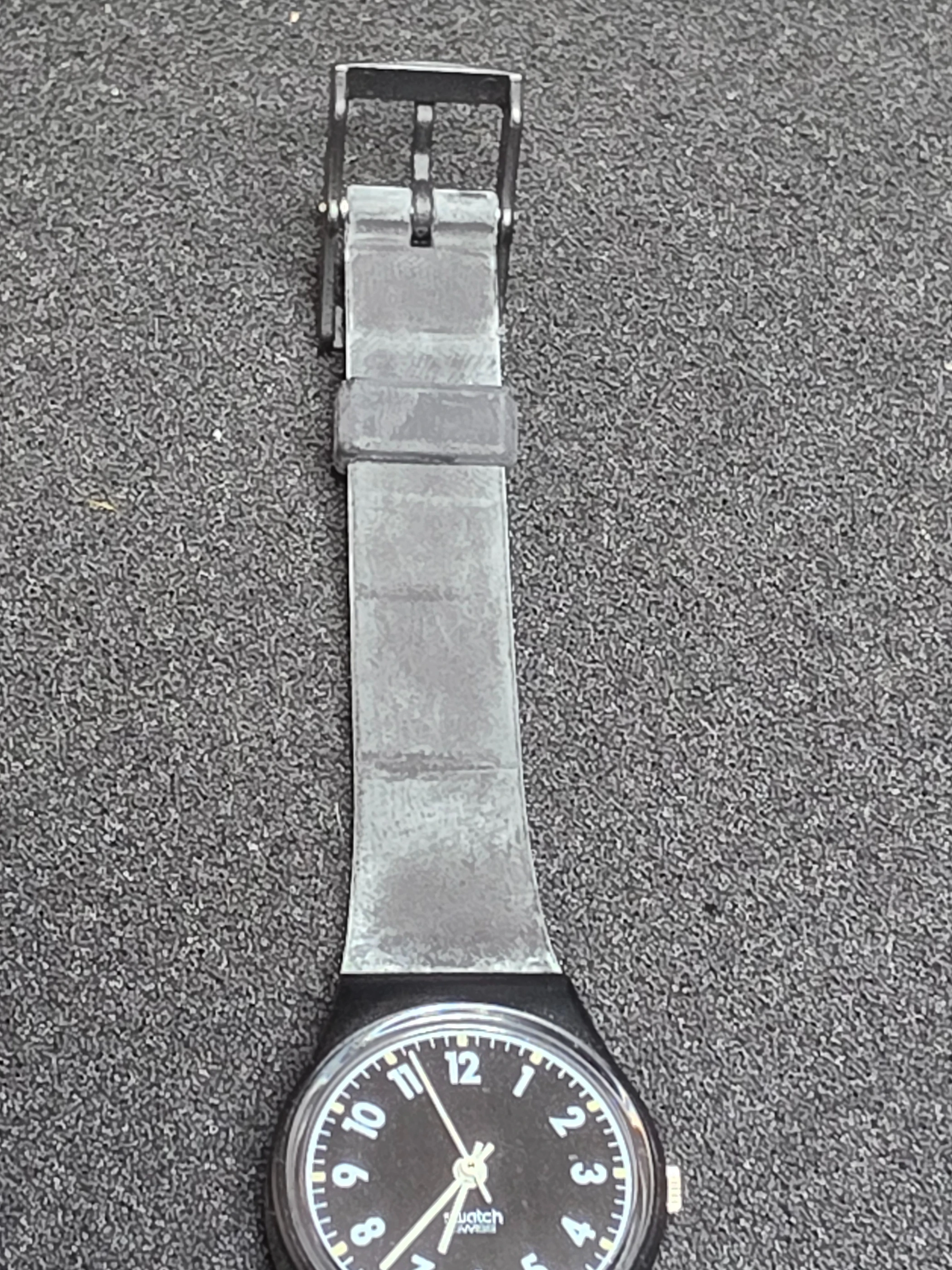 Swatch Lady Glame LB126 – 1990 – NOS – Black Dial – view 9