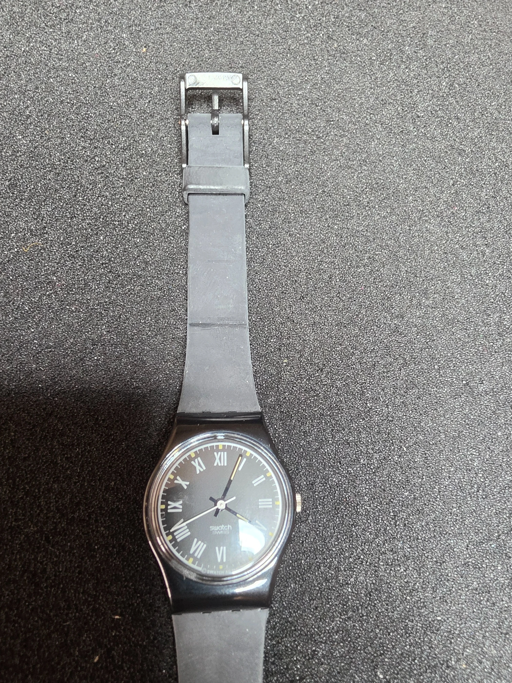 Swatch Lady Julia LB128 – 1990 – Unworn – Black Dial – view 11