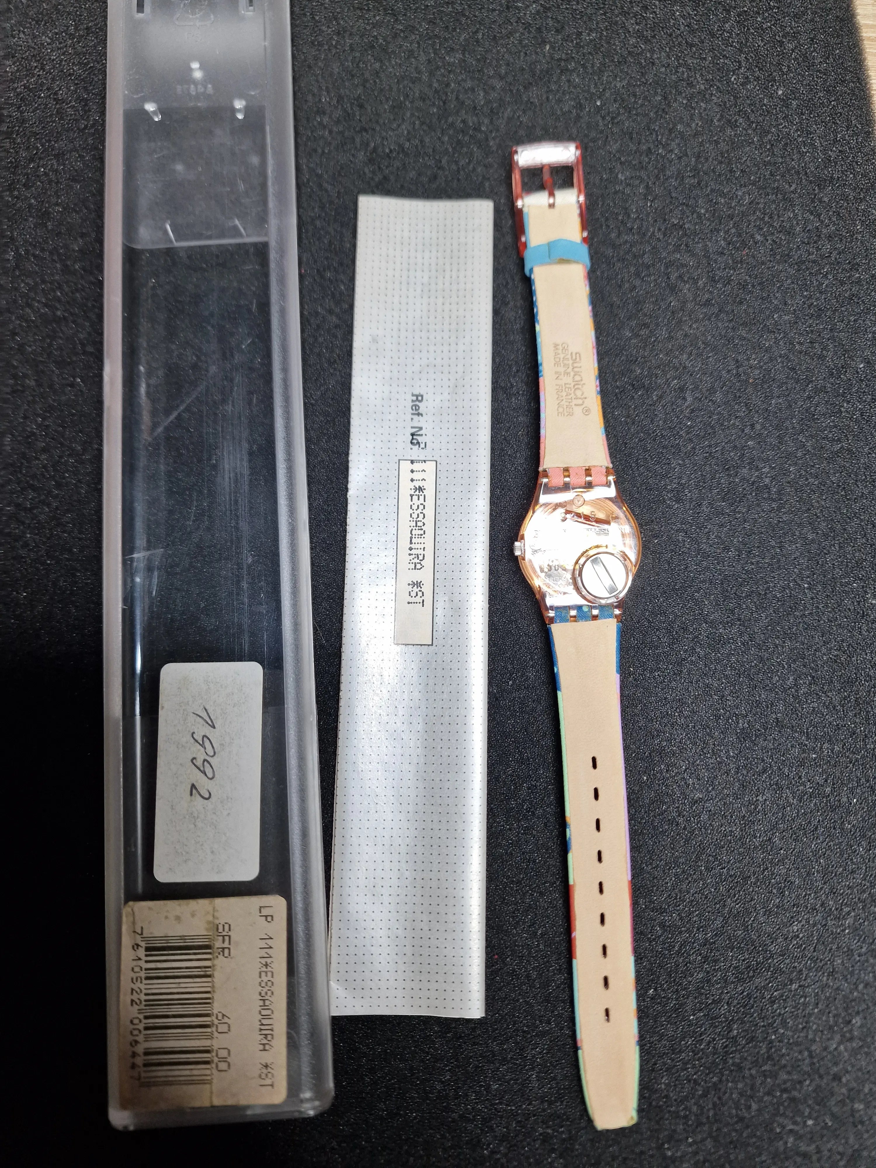 Swatch Lady LP111 "Essaouira" – 1992 Rare Vintage Glow Model 4