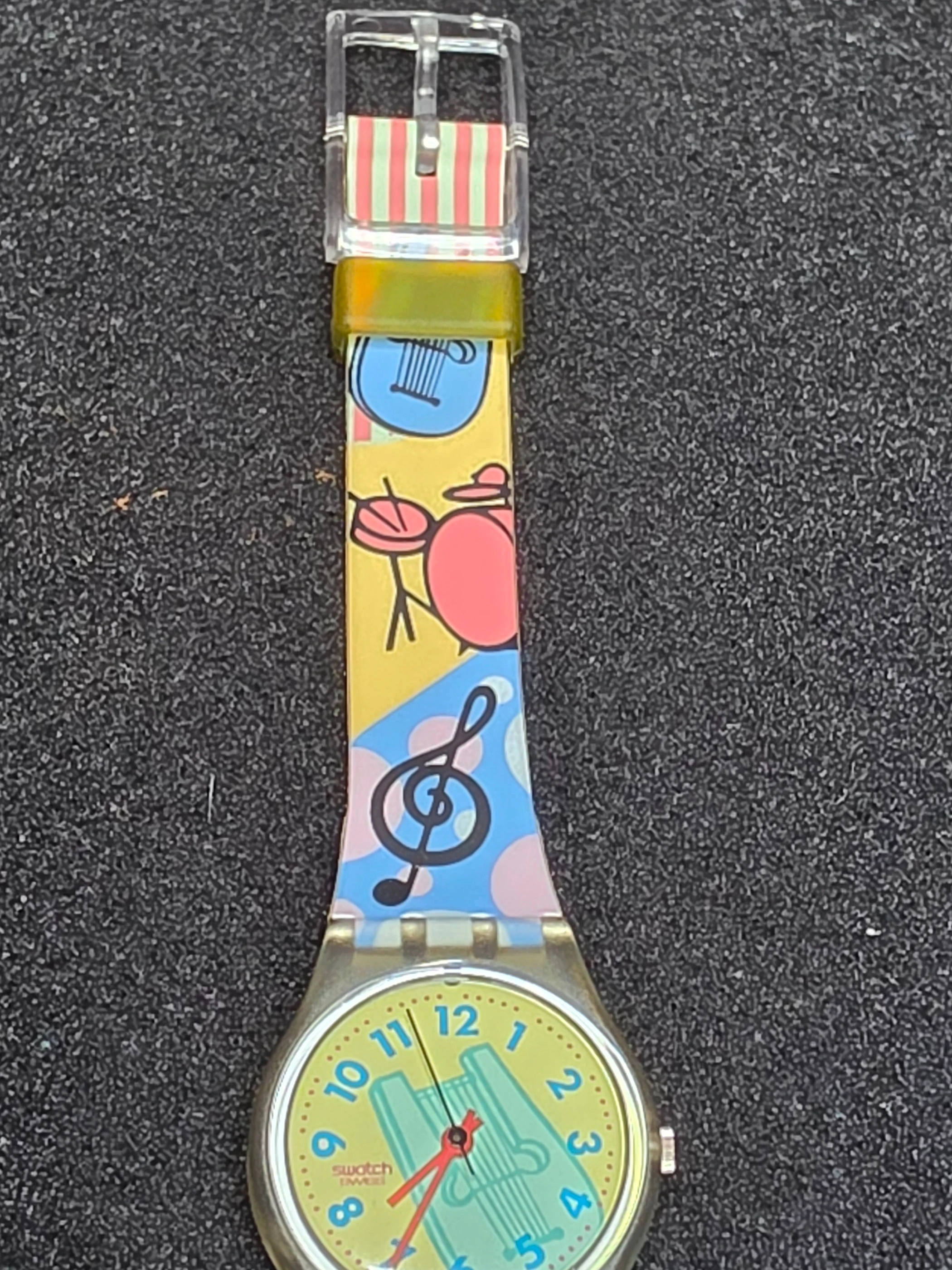 Swatch Lady Picolo LK132 – 1992 – Unworn – Multicolor Dial – view 9