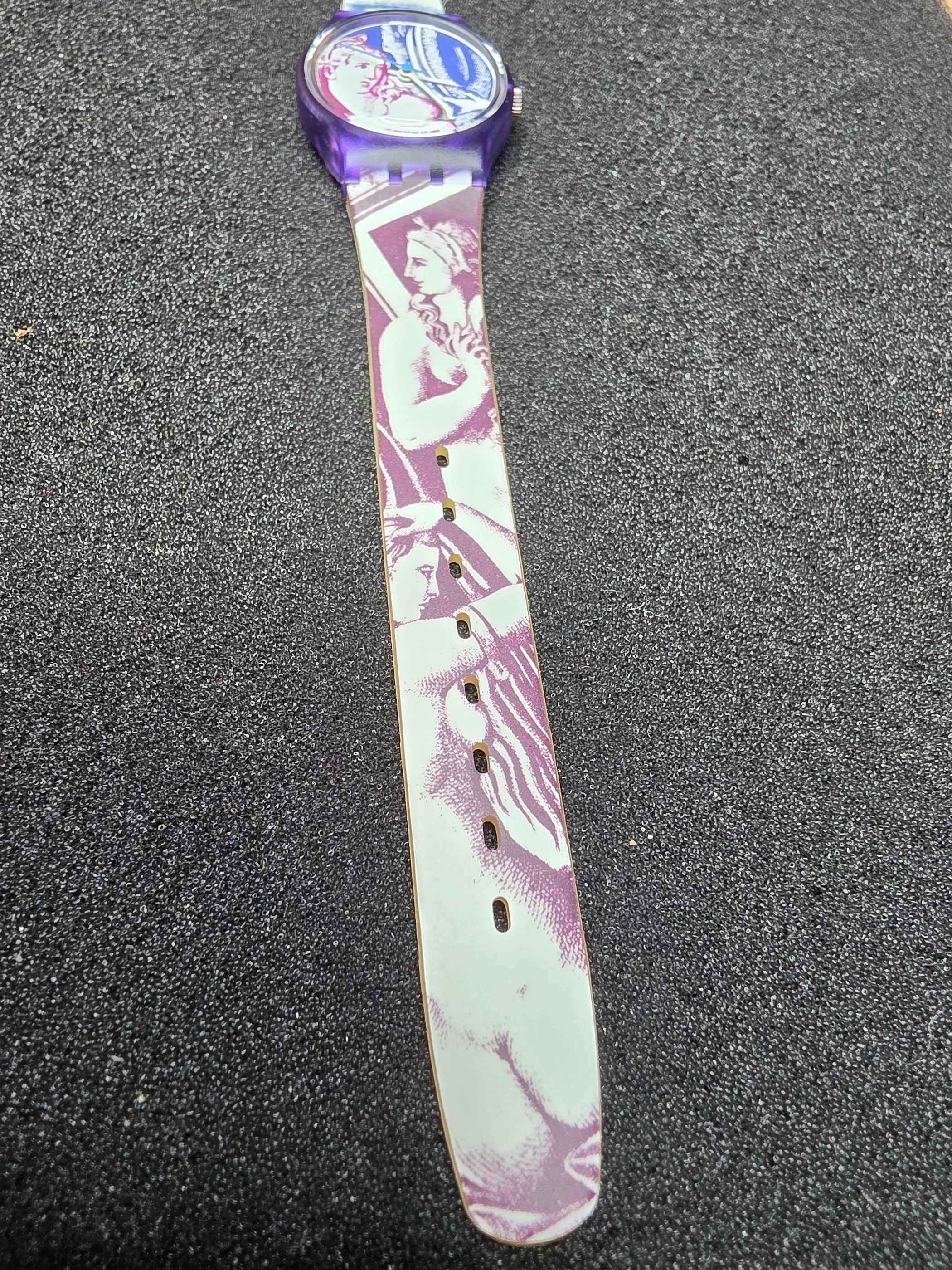 Swatch Lady Sappho LV101 – 1990 – NOS – Artistic Design – view 6
