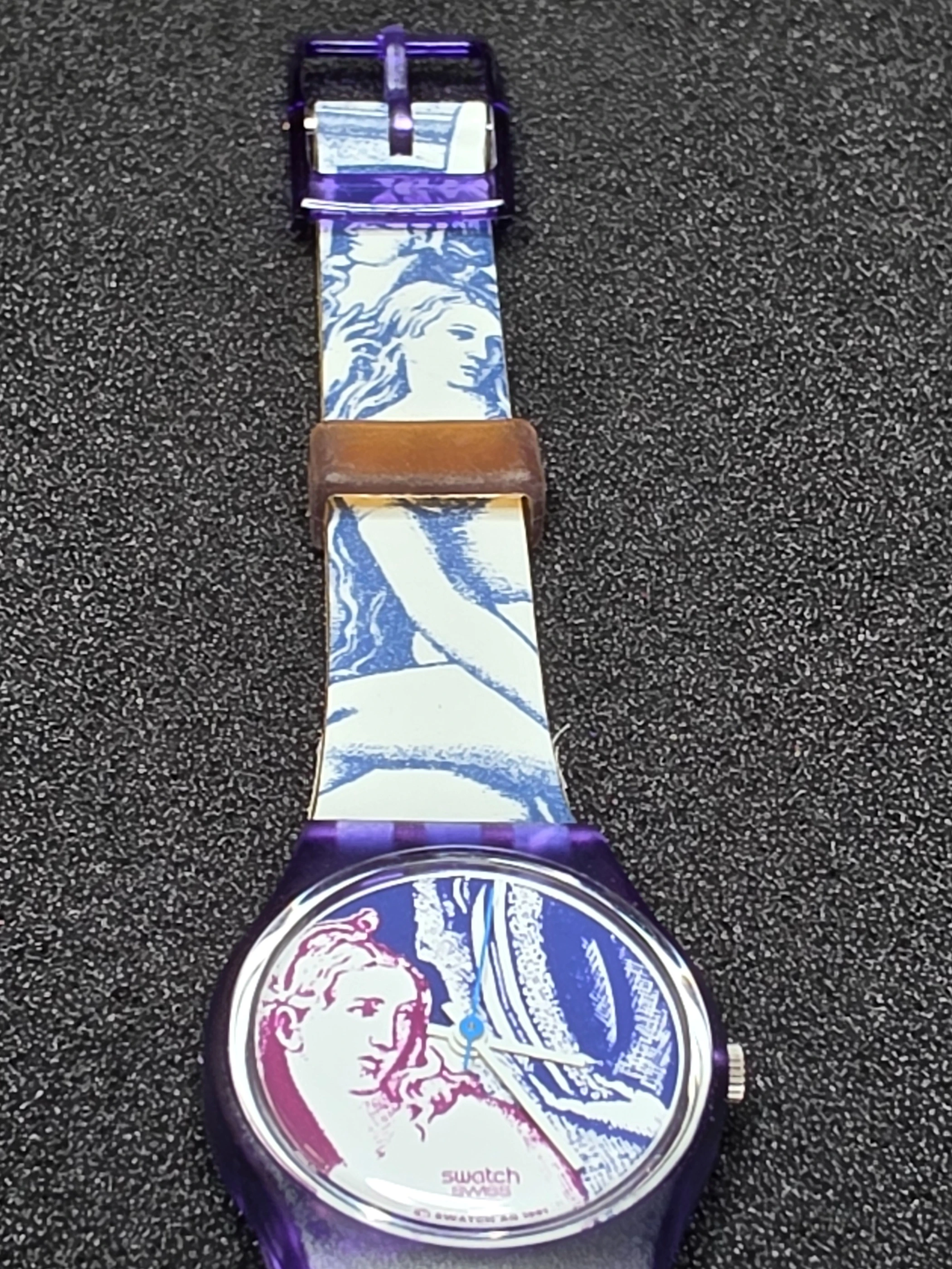 Swatch Lady Sappho LV101 – 1990 – NOS – Artistic Design – view 7
