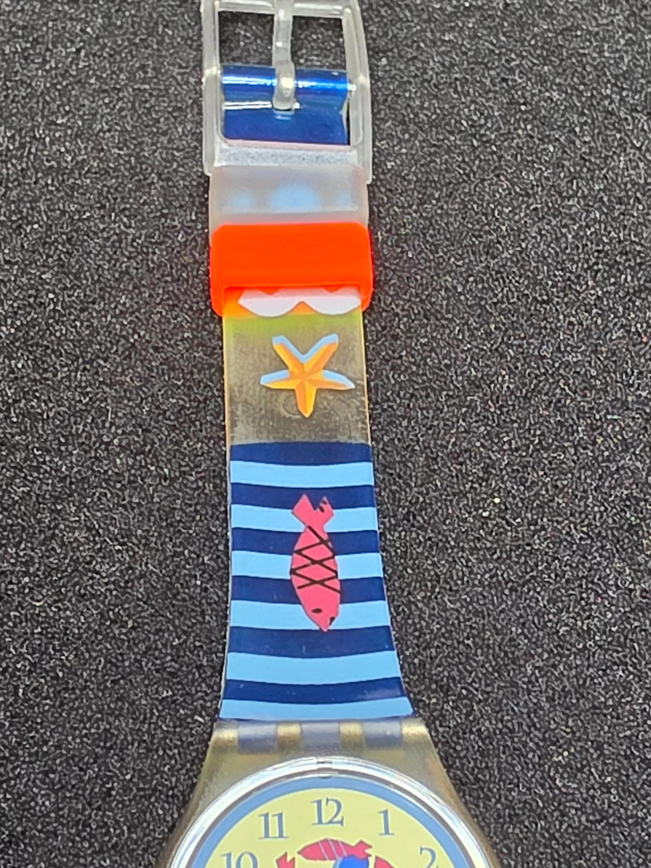 Swatch Lady Xloud LK134 – 1992 – NOS – Multicolor Dial – view 10
