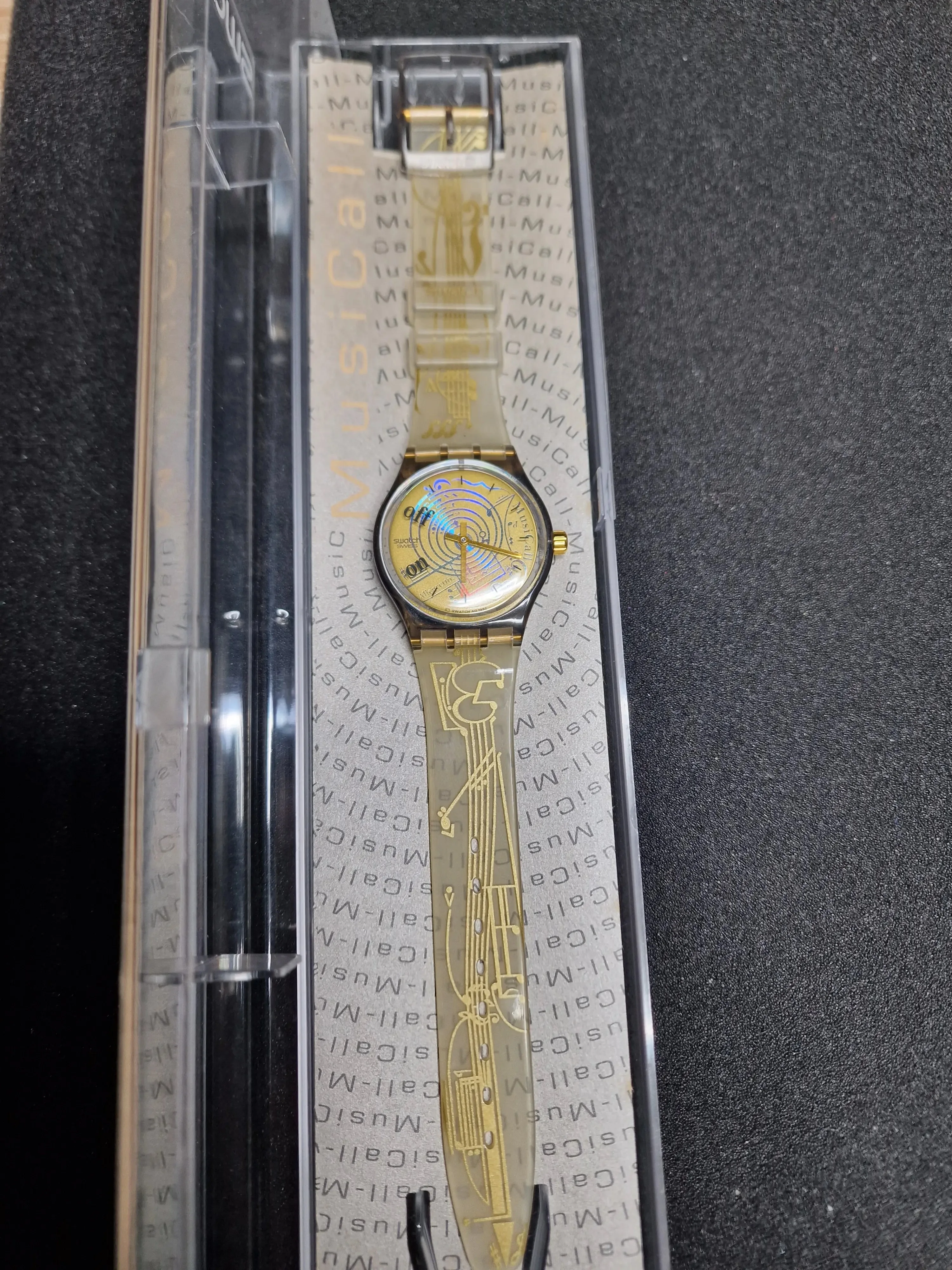 Swatch Musicall SLM101 "Spartito" 1993 – Rare Vintage Musical Watch 2