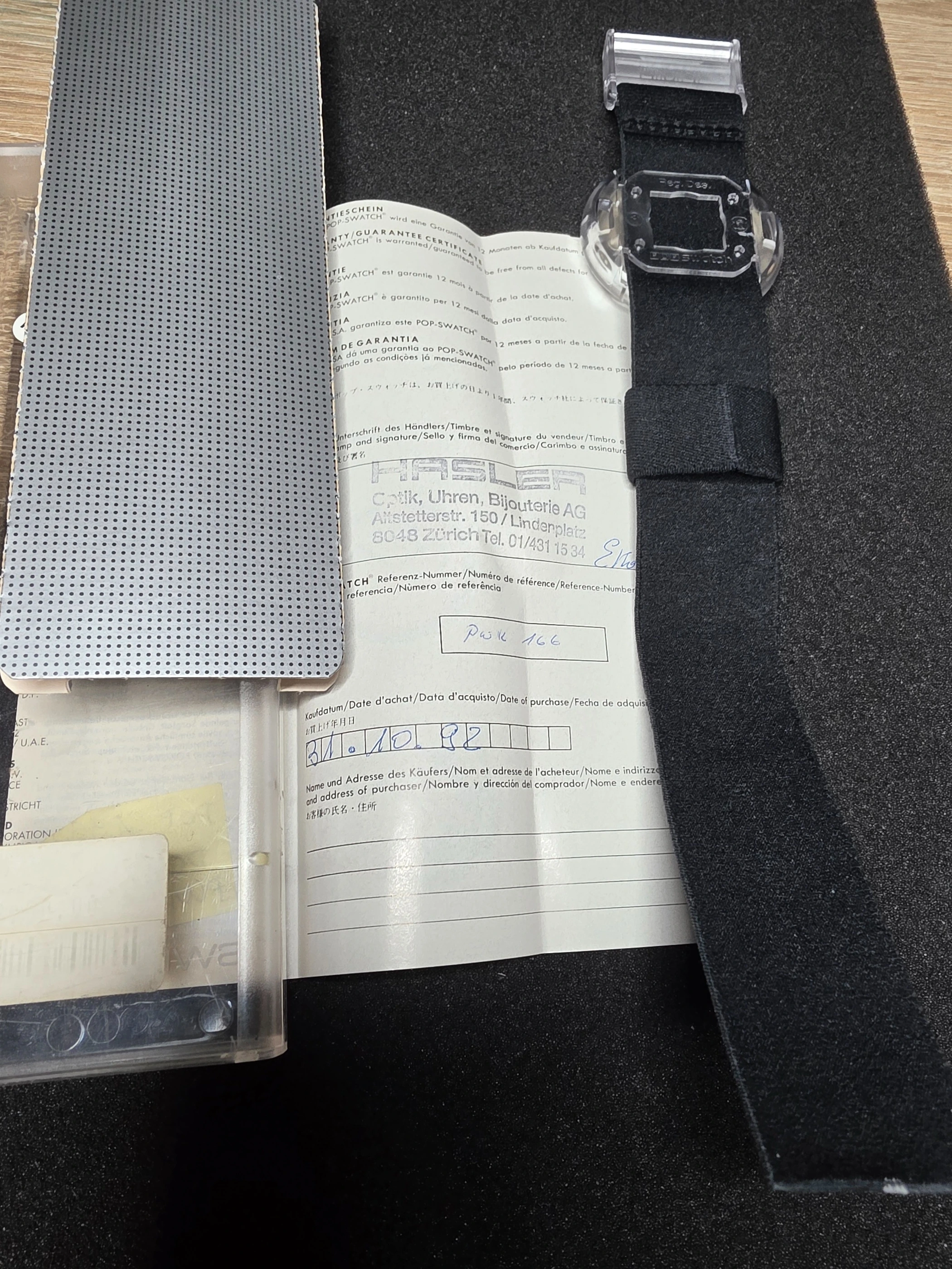 Swatch Pop Dots PWK166 – 1992 – NOS – Unique Design – view 3