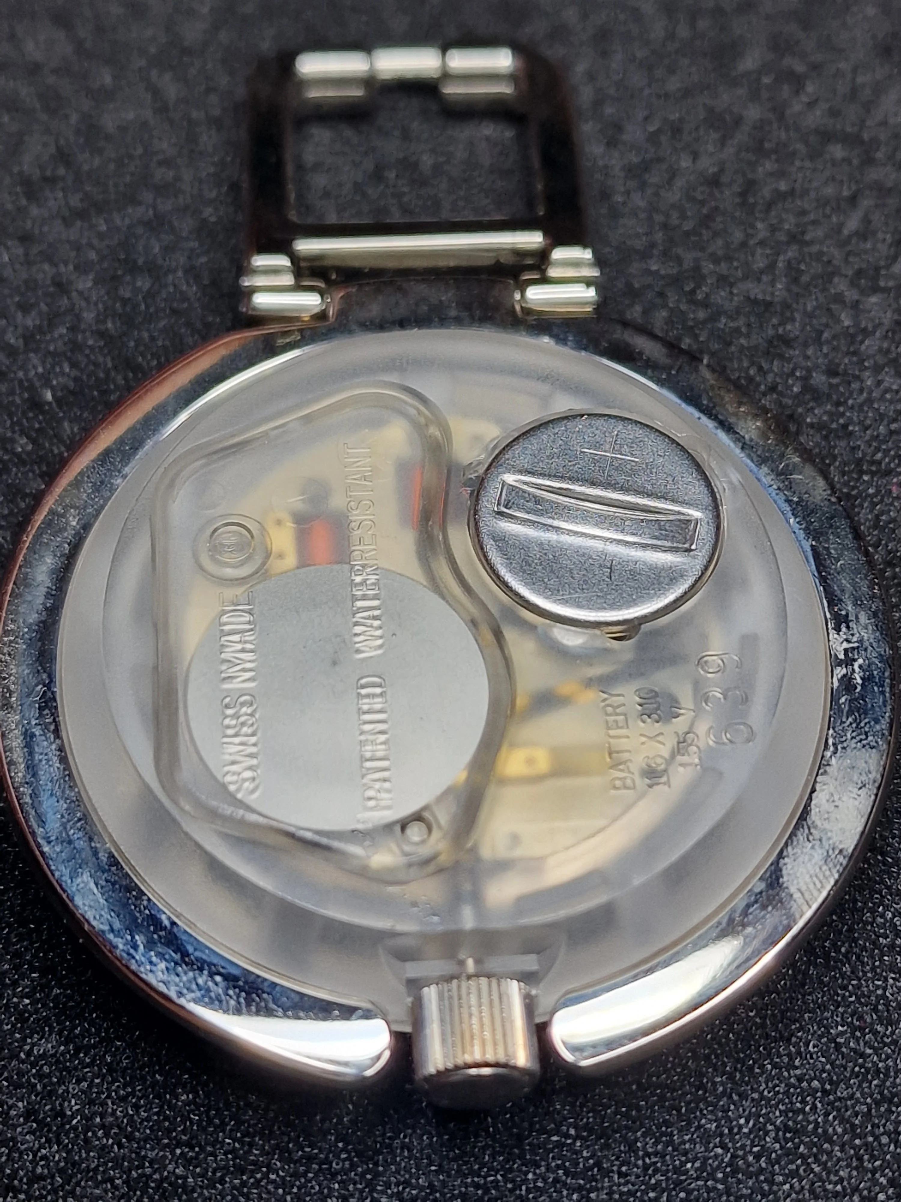 Swatch POP Musical PUK101 "Light Spyral" (1997) – Holographic Spiral Design ✨ 10