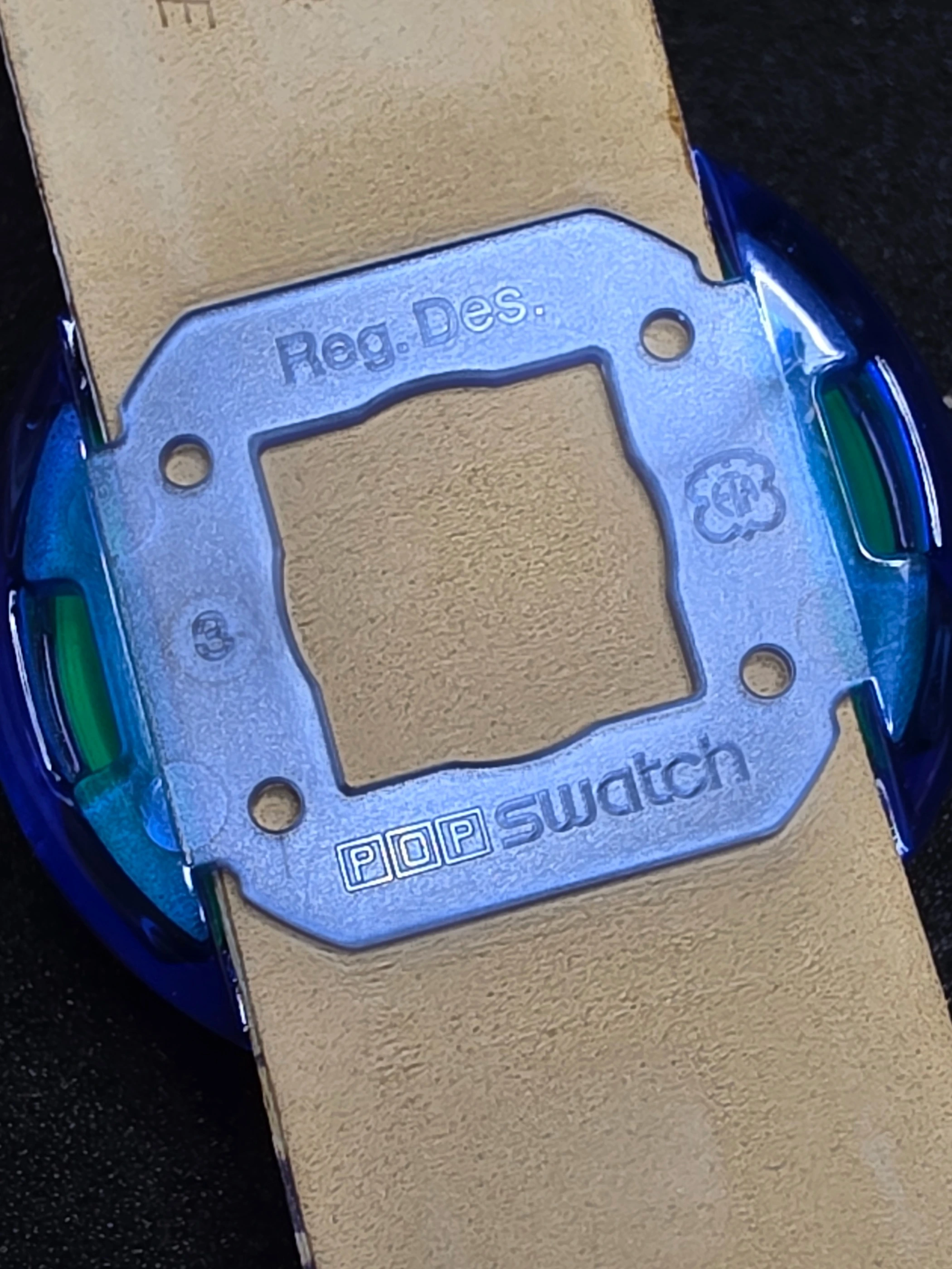 Swatch Pop Perles de Folie PWG100 – 1991 – NOS – Unique Design – view 6