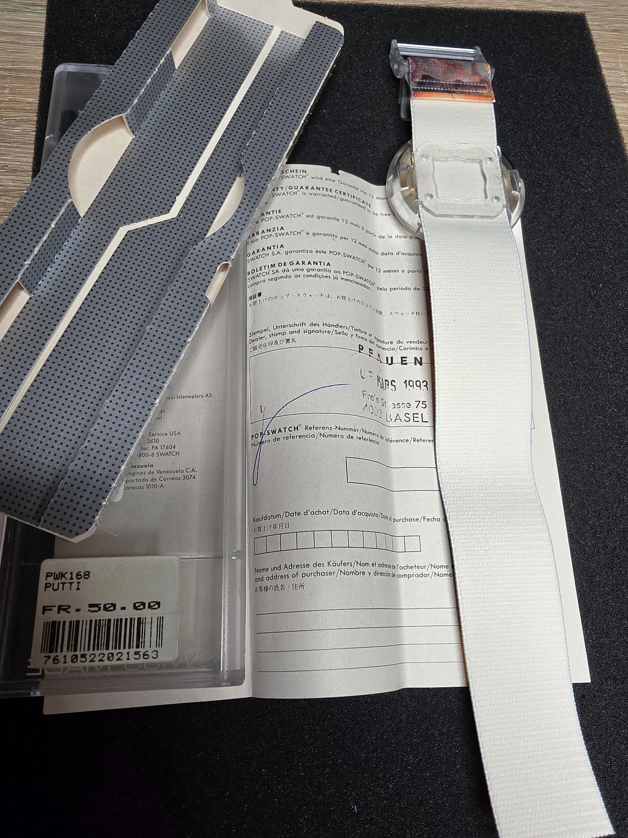 Swatch Pop Putti PWK168 – 1992 – NOS – Unique Design – view 3