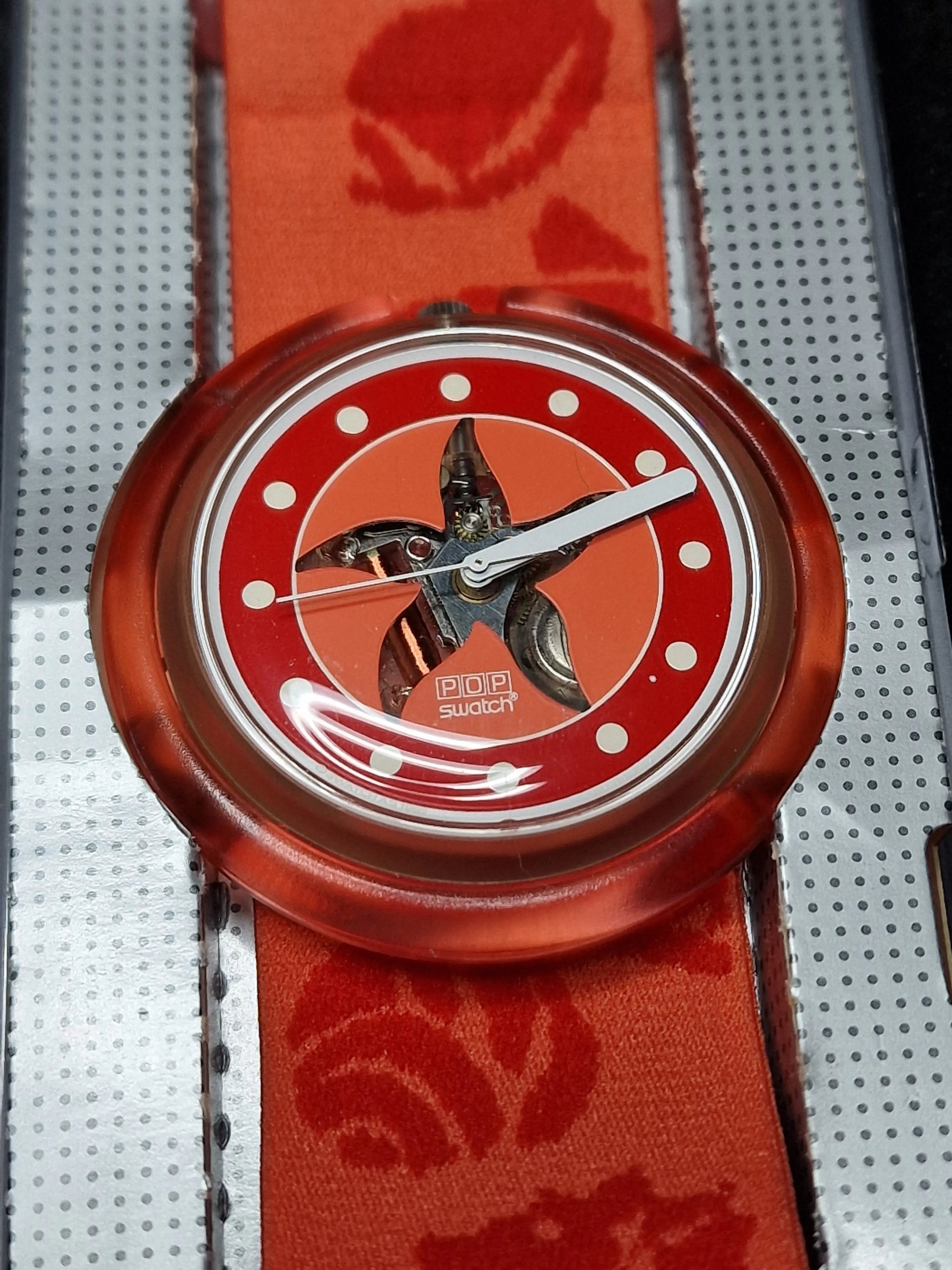 Swatch Pop PWK178 “Raspberry” (1993) 2