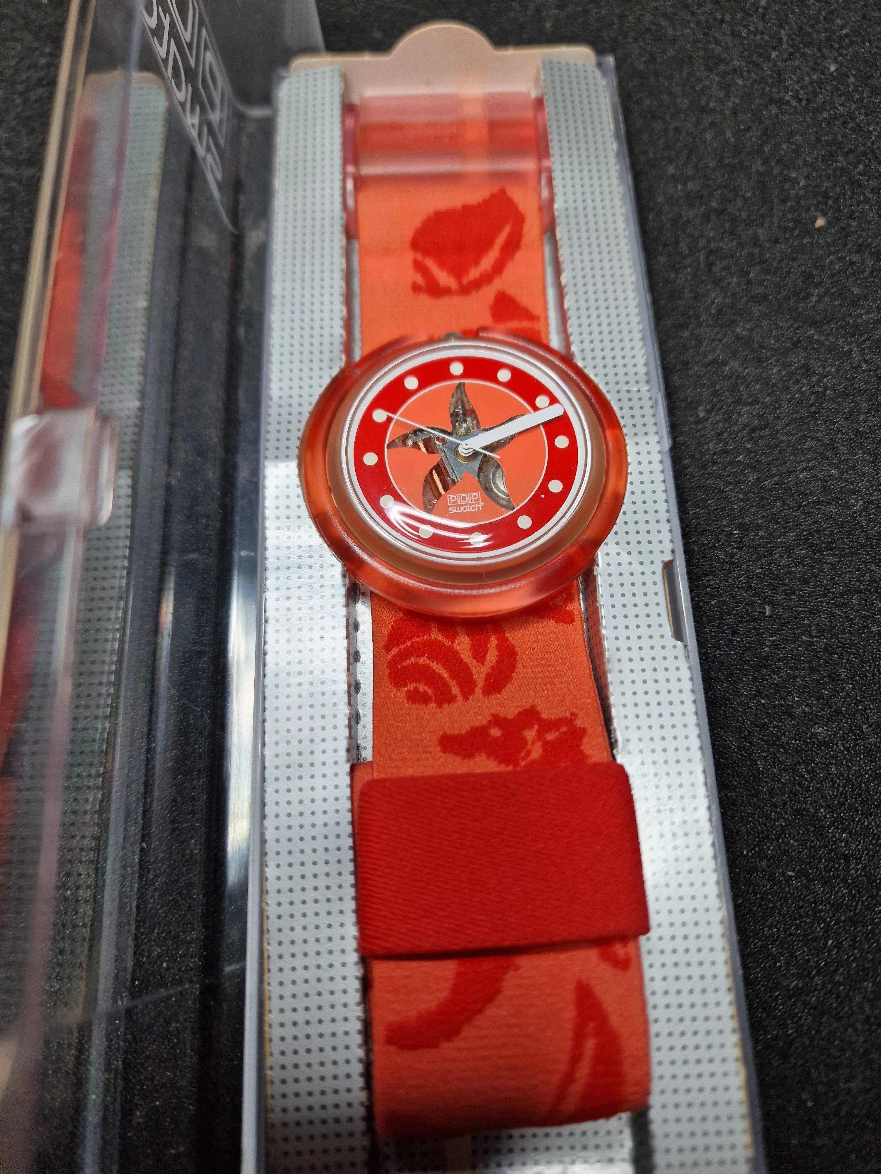 Swatch Pop PWK178 “Raspberry” (1993) 3