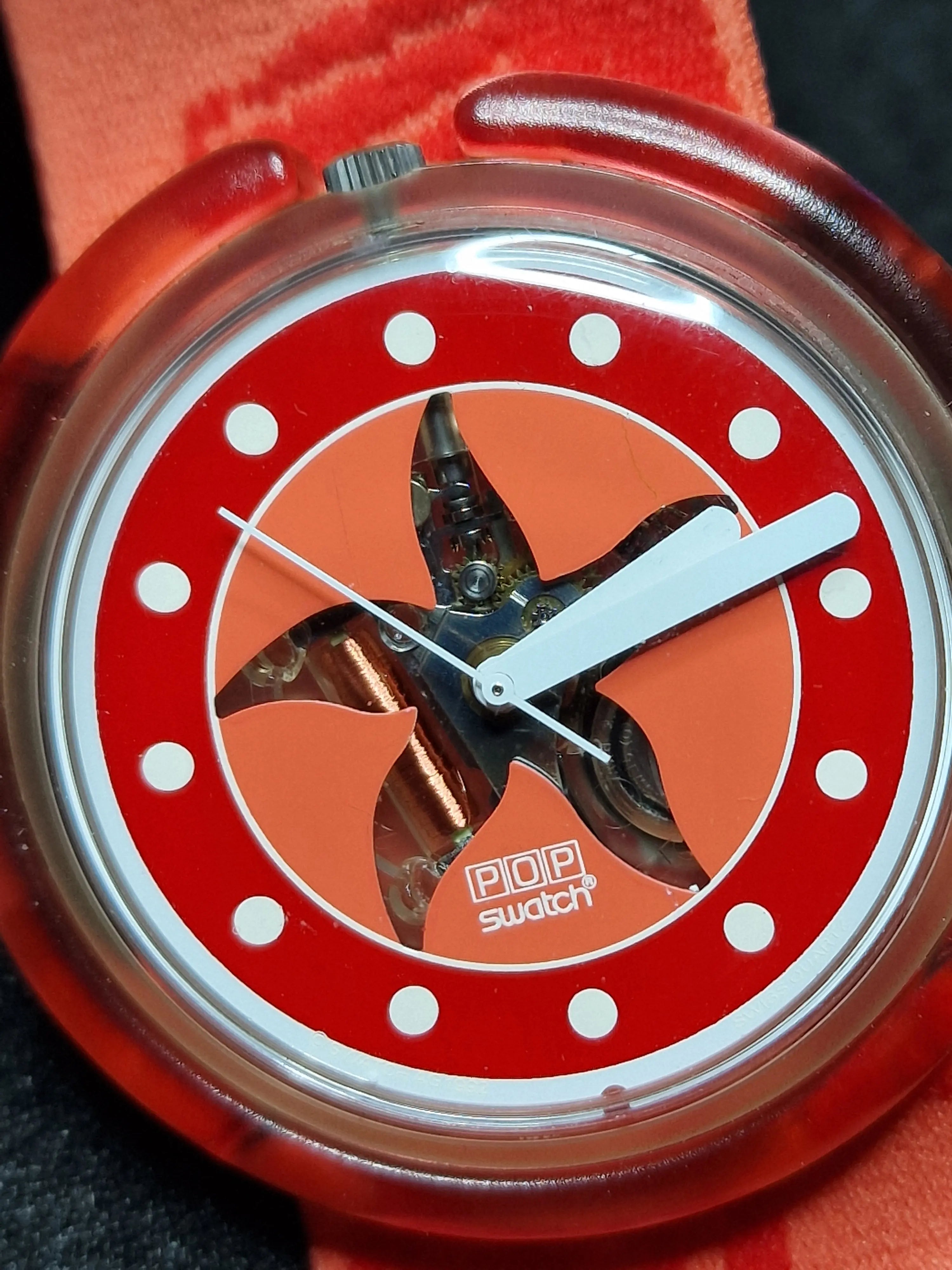 Swatch Pop PWK178 “Raspberry” (1993) 5
