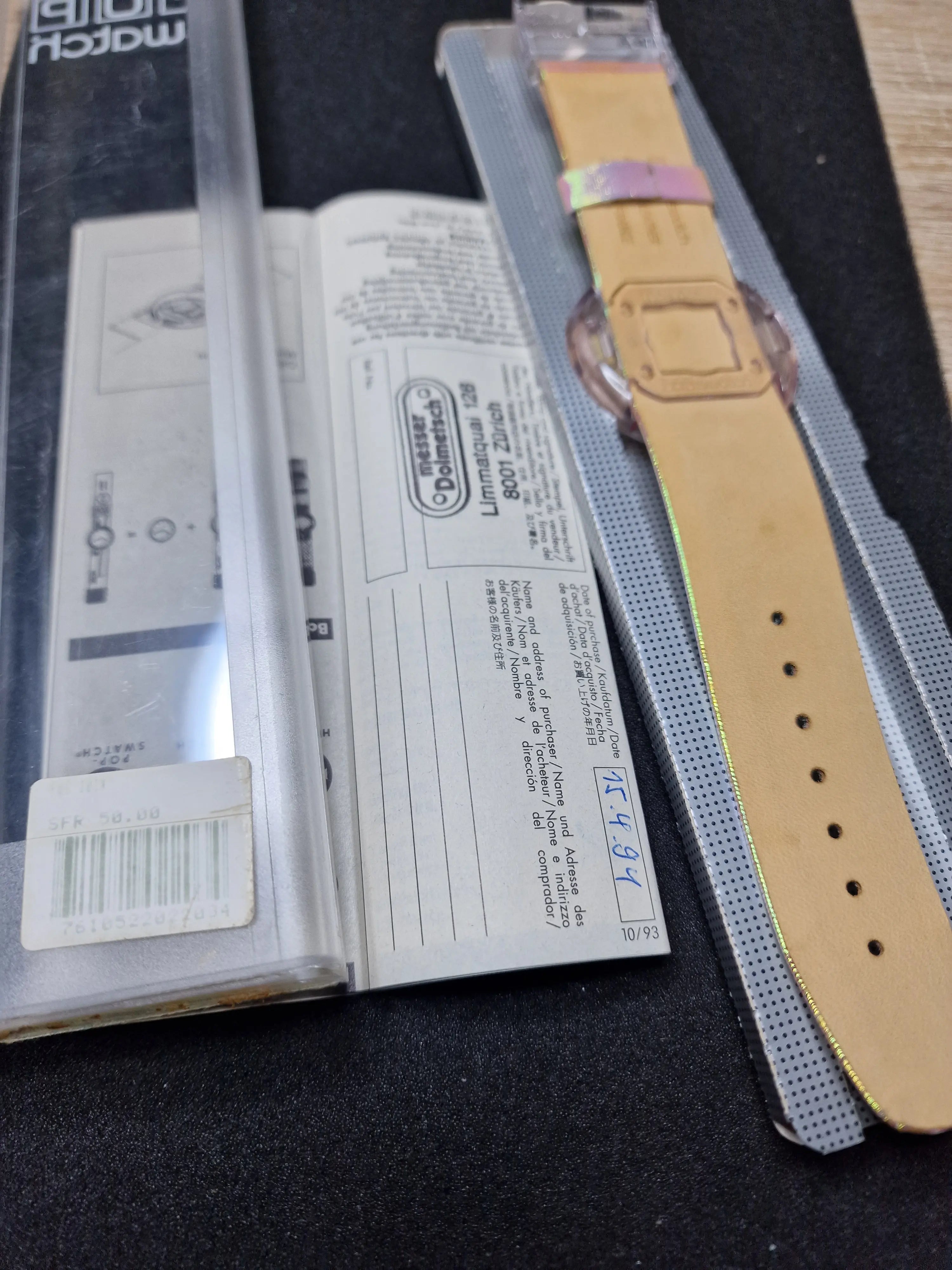 Swatch Pop PWK191 Shining (1993) 4