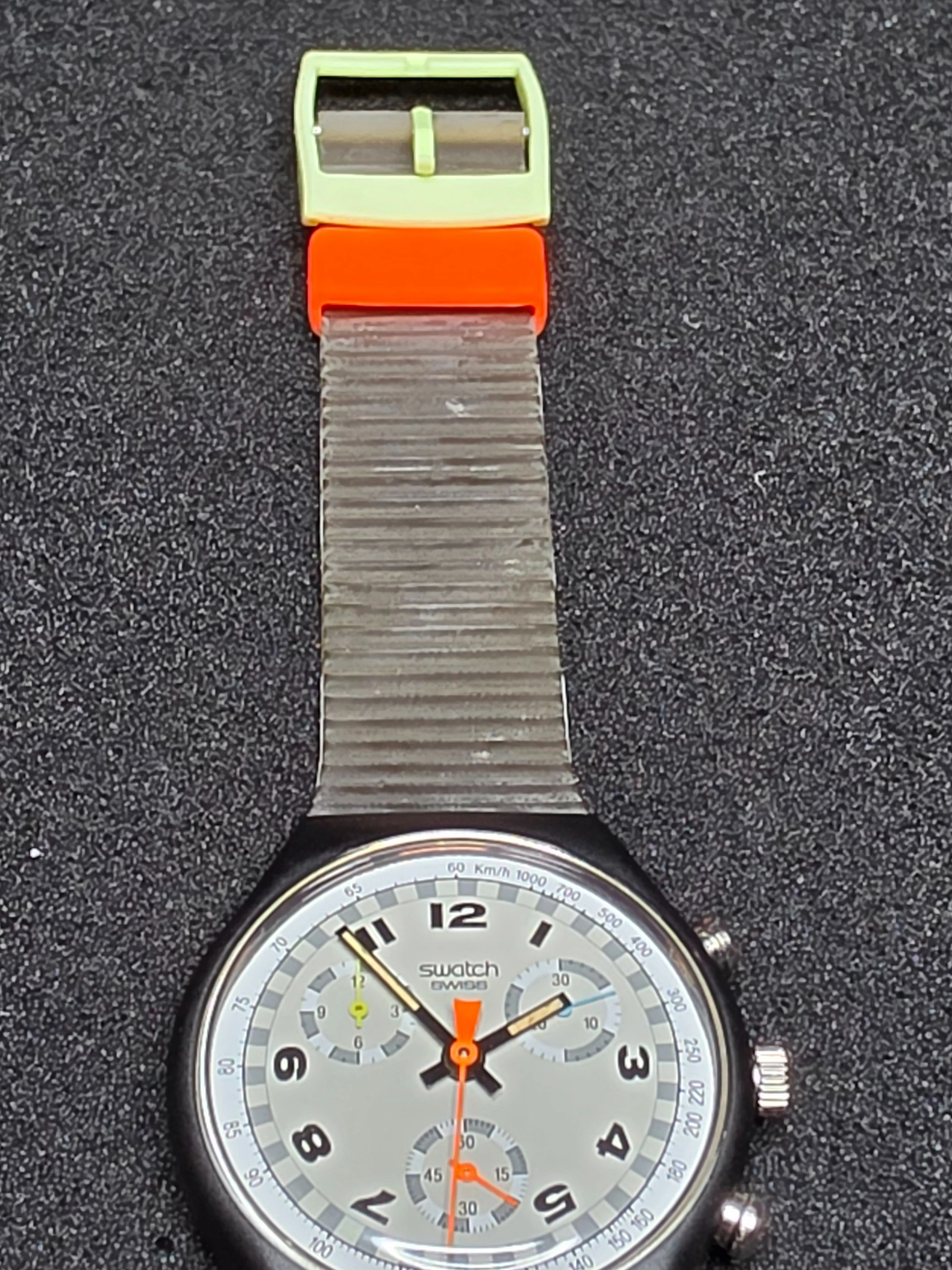 Swatch Schrono SCB105 – 1990 – NOS – Skate Bike Theme – view 10