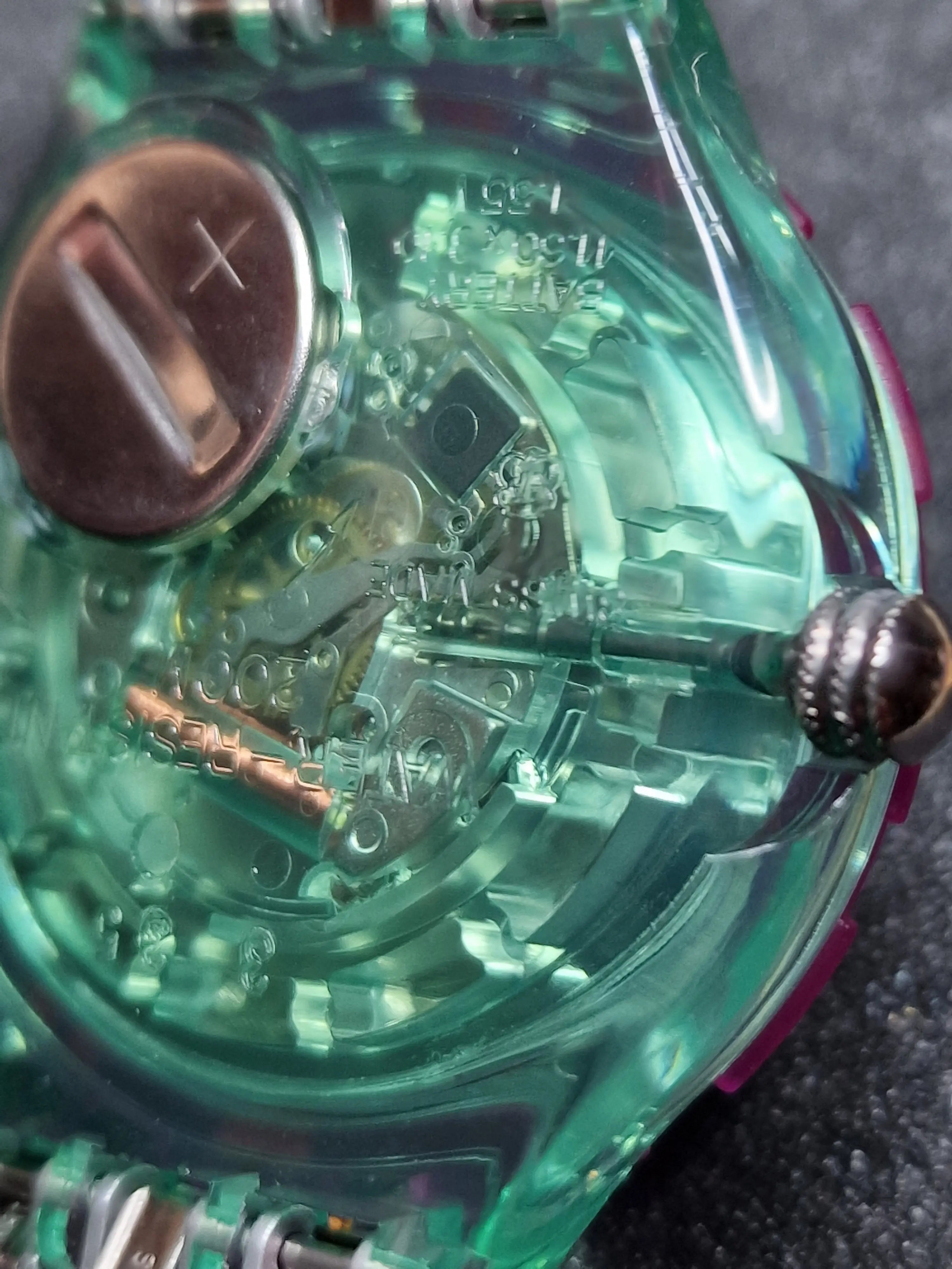 Swatch Scuba 200 Flex SDG102 "Cherry Drops" (1993) 11
