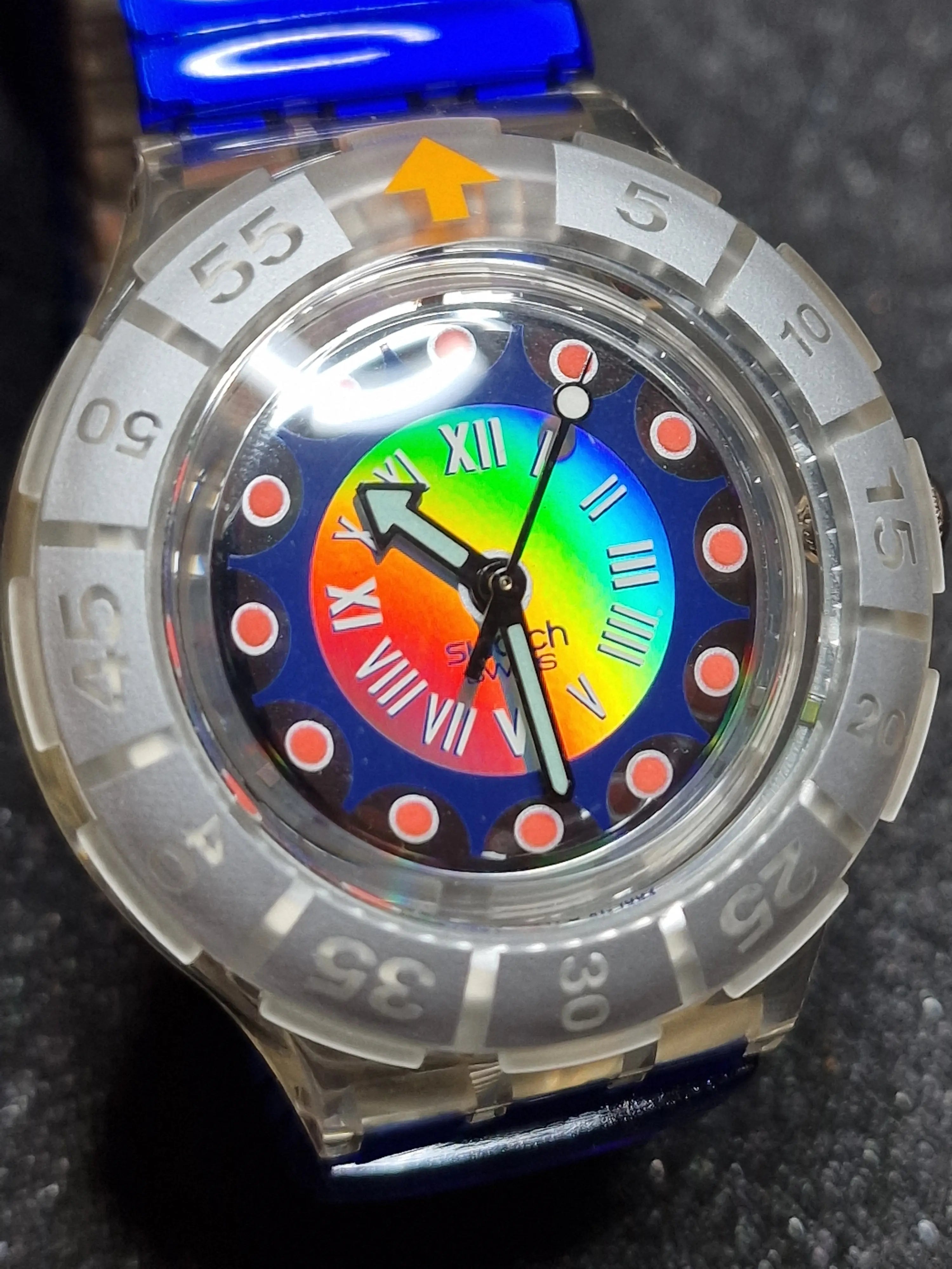 Swatch Scuba 200 GK209 "Kamasutra" (1993) – Rare & Controversial Collectible - 5