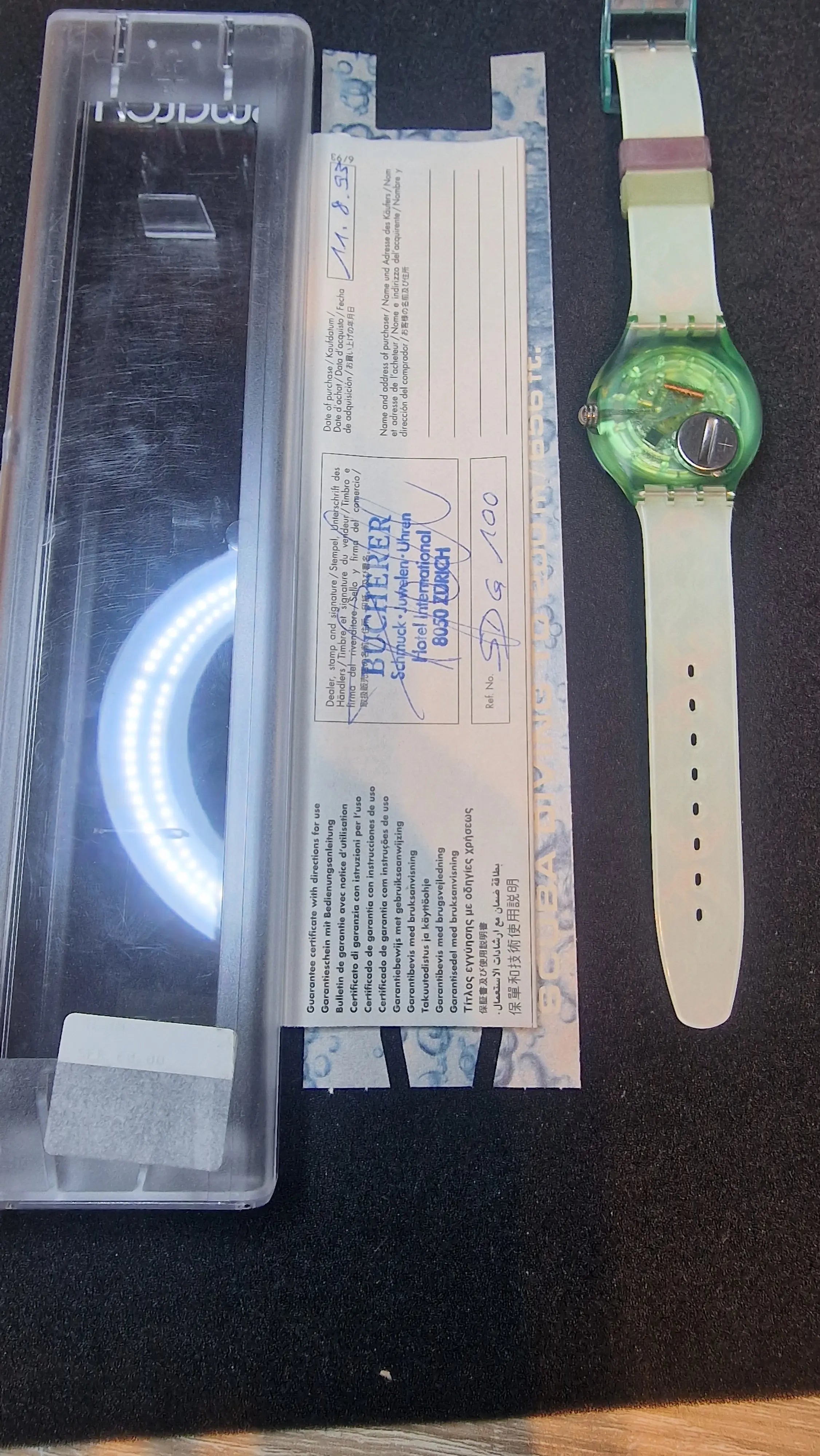 Swatch Scuba 200 – SDG100 Sailor’s Joy (1993) 3