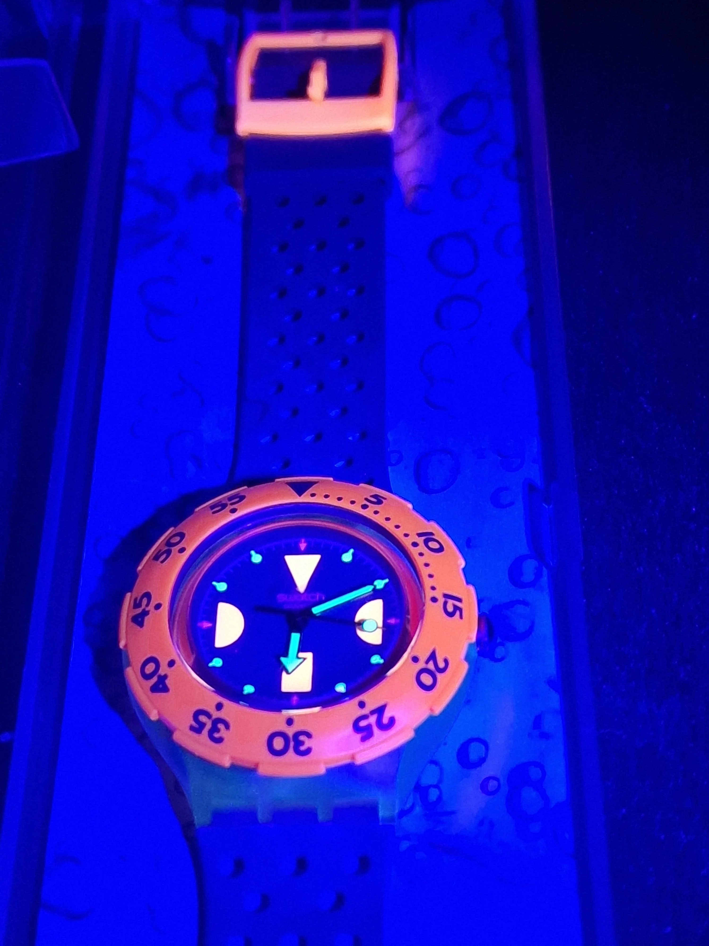 Swatch SDK100 "Deep Blue" – SCUBA 200 – 1994 – NOS + Full Set 1