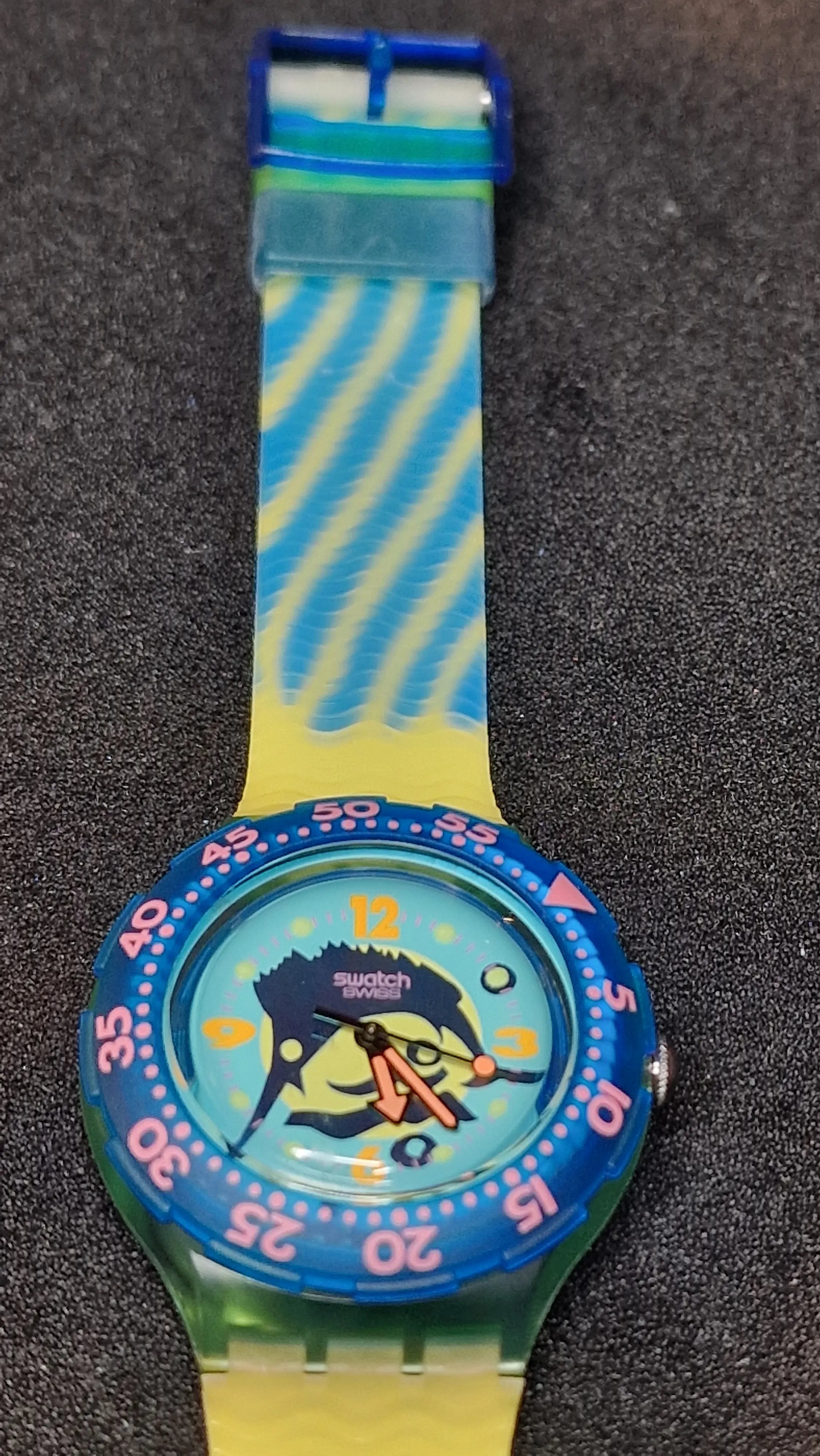 Swatch Scuba 200 – Swordfish (SDG101), 1993 – Vintage Diver 9