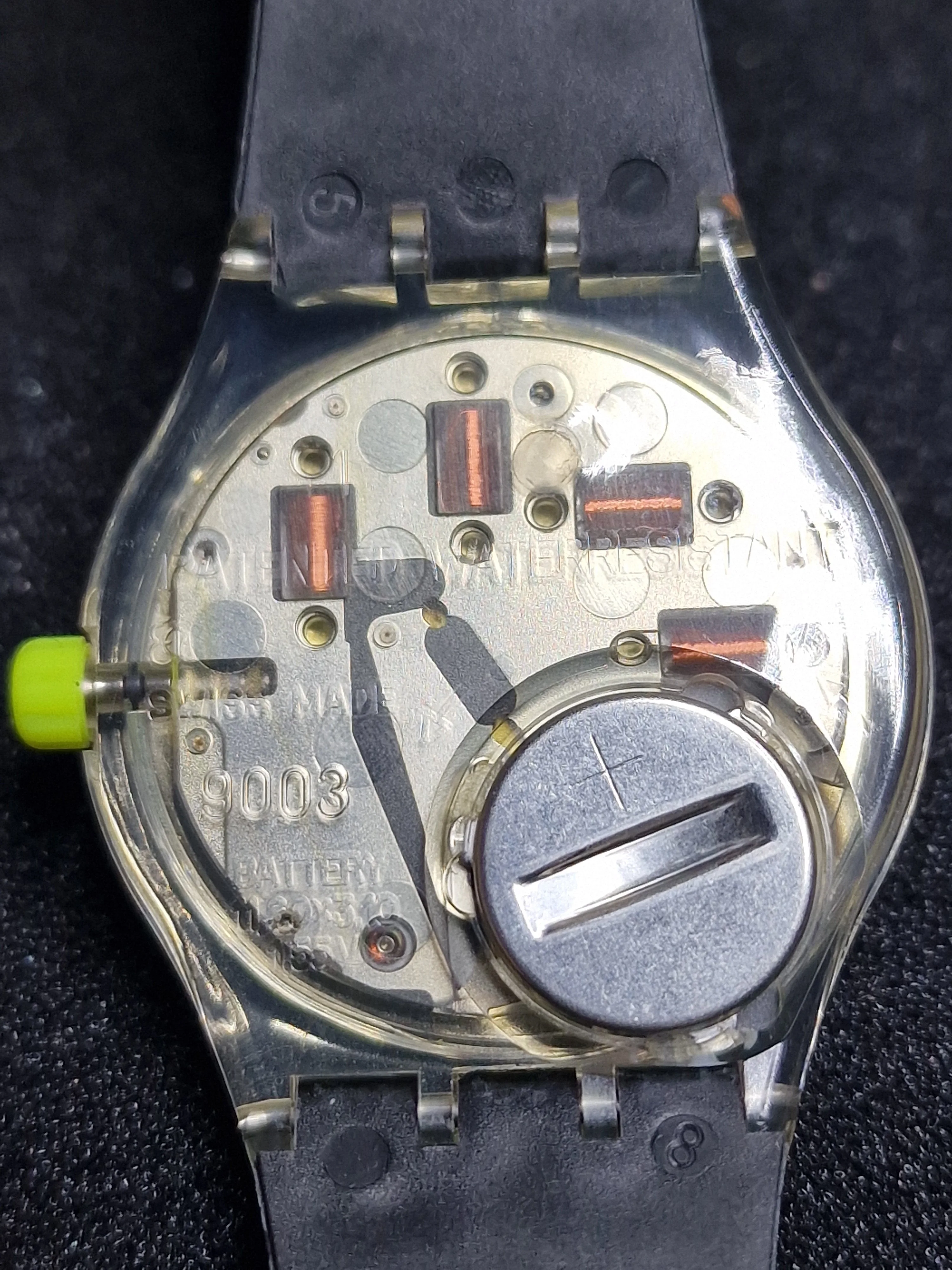Stop Swatch "Coffee Break" SSK100 (1991) – Stop-Watch Series – Vintage Collectible 9