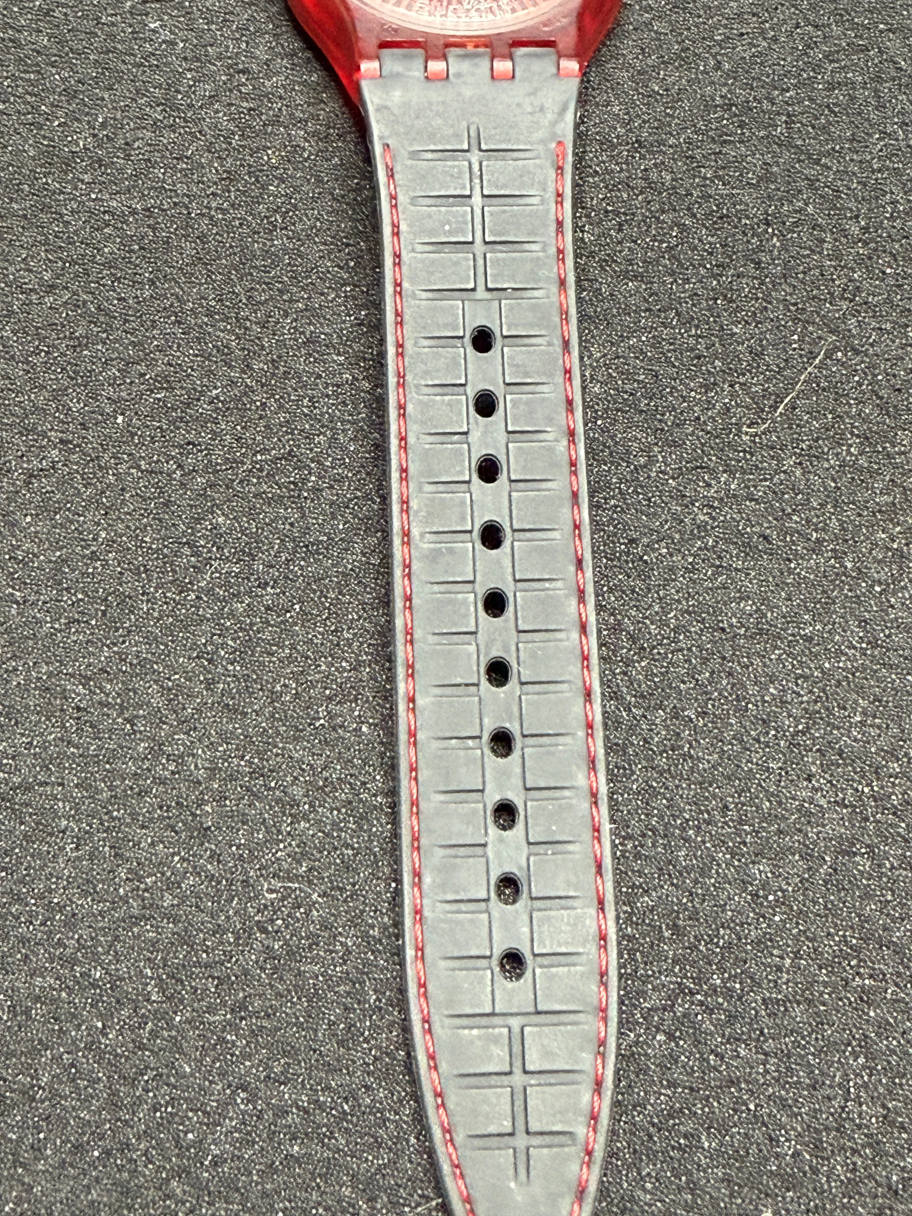 Swatch Sistem51 Automatic SUTR400 “Red” 42mm (Date) ⌚ 11