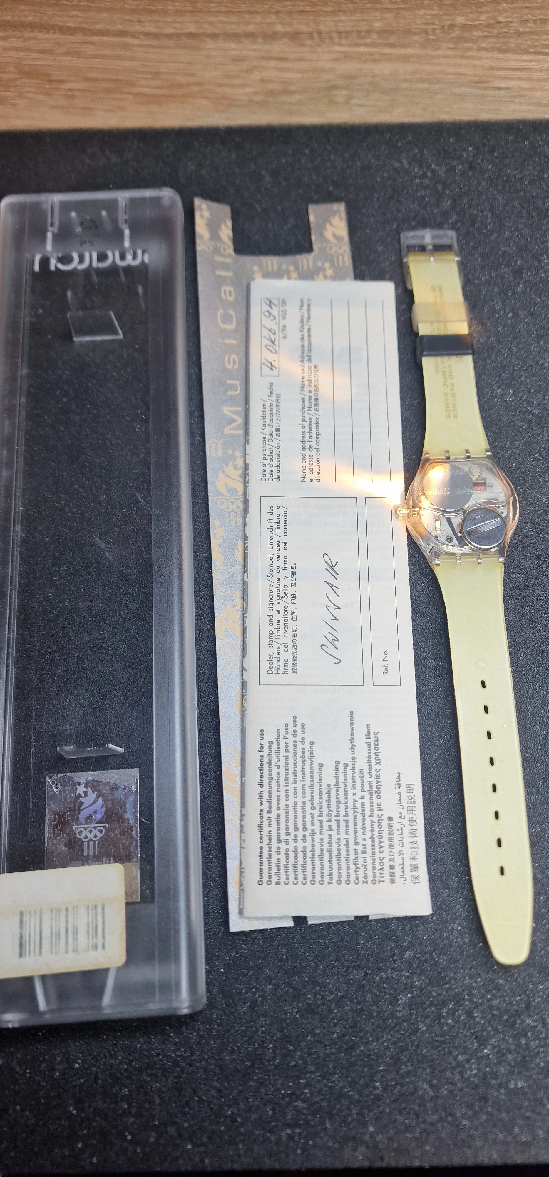 Swatch Special MusiCall Tokyo 1964 SLZ100 – NOS 5