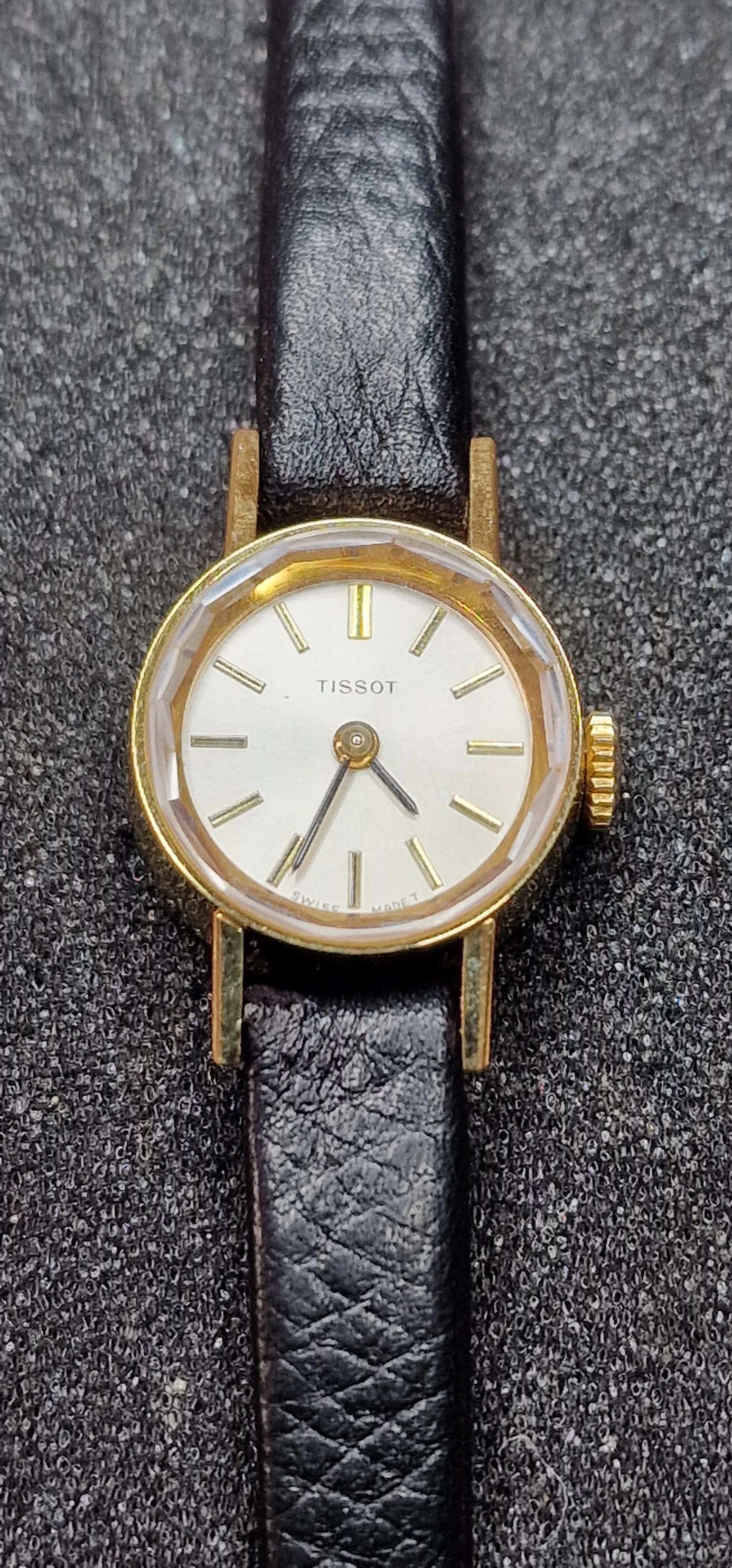 UNWORN! 1960s Vintage TISSOT "Art Deco" – Hand-Wound, 17.5mm, NOS from Old Stock 2