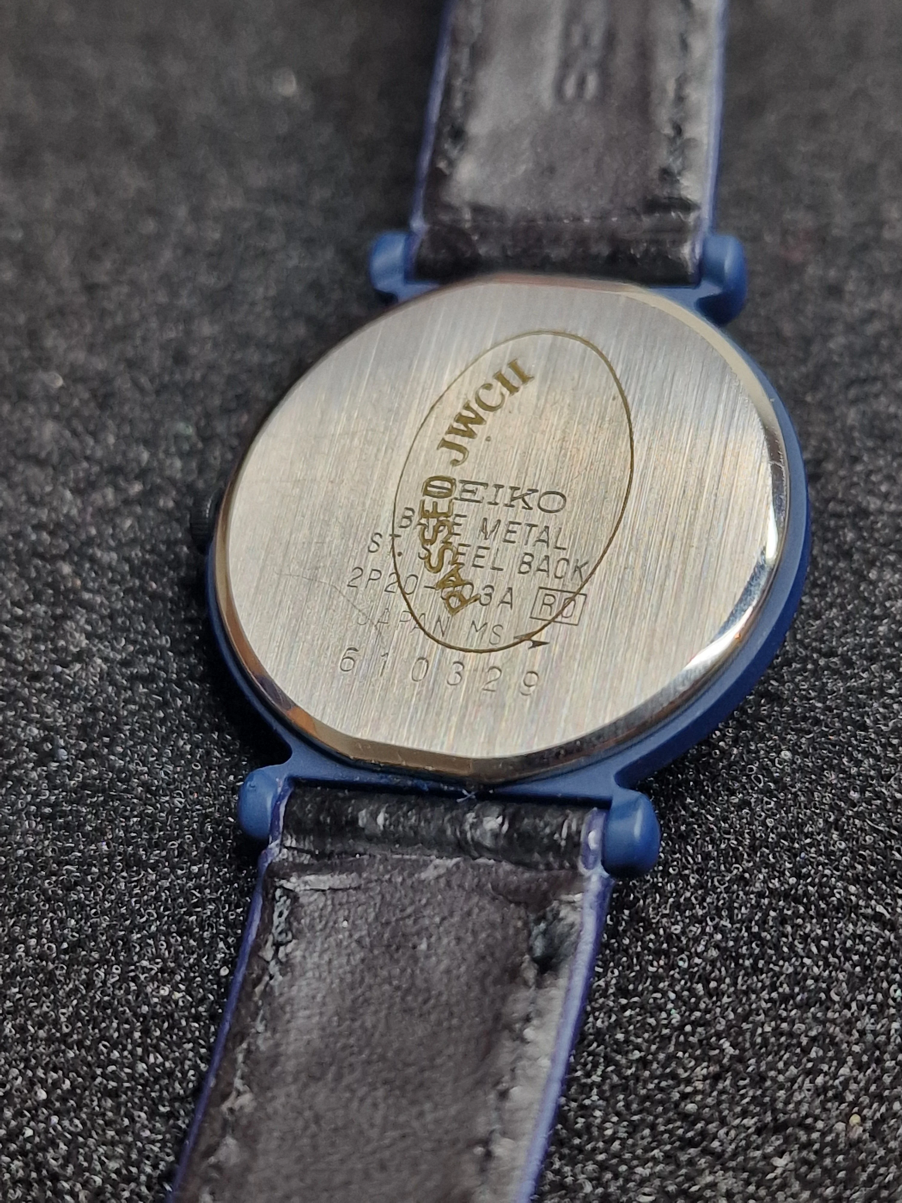 Unworn SEIKO Quartz Watch – Model Rivoli, Ref. SZN103J, 2P20 Movement, Japan 10