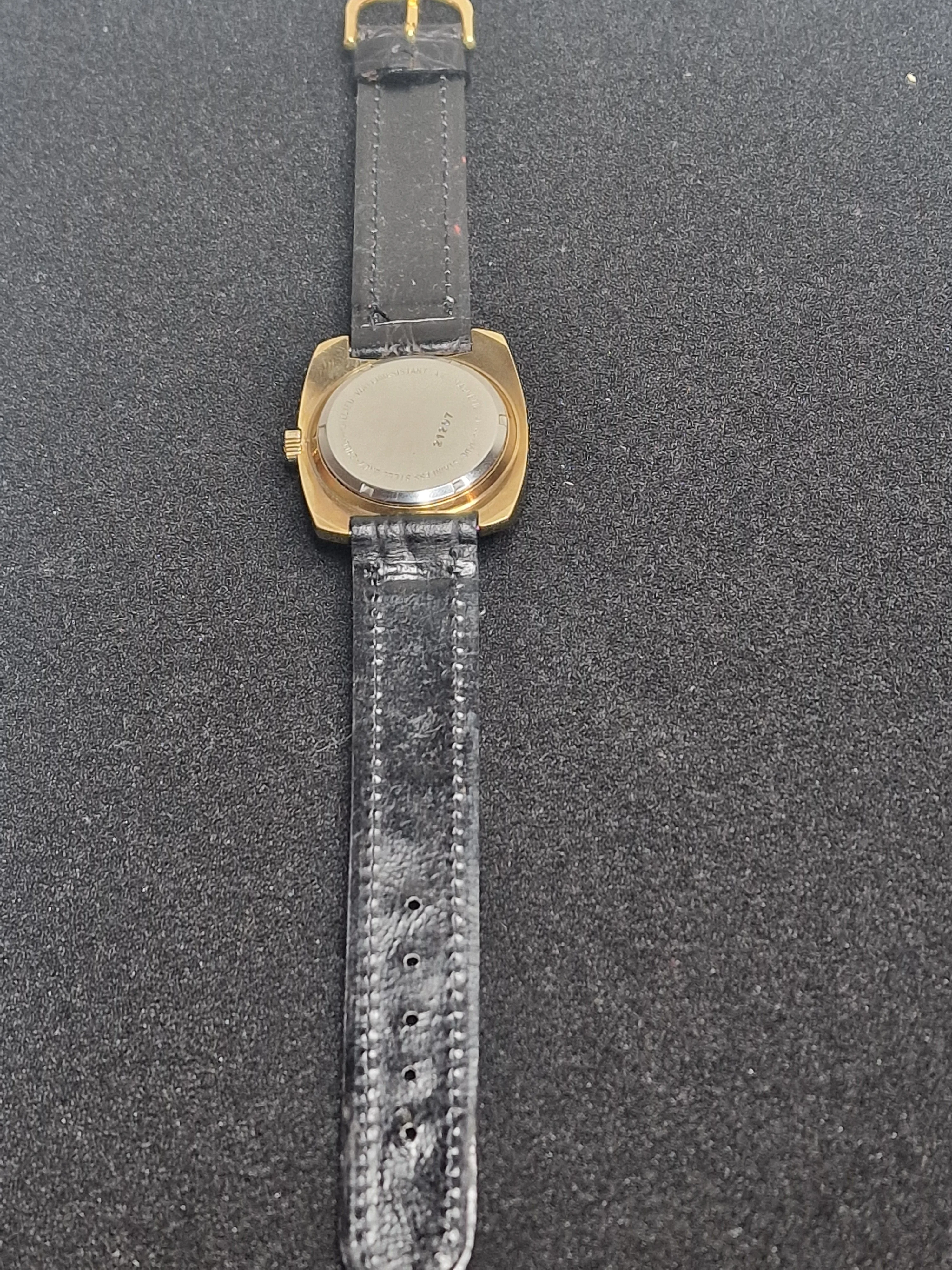 Unworn Vintage ADRIA Watch – Swiss Made – Hand-Wound – 1960s – Gold-Tone – NOS 10