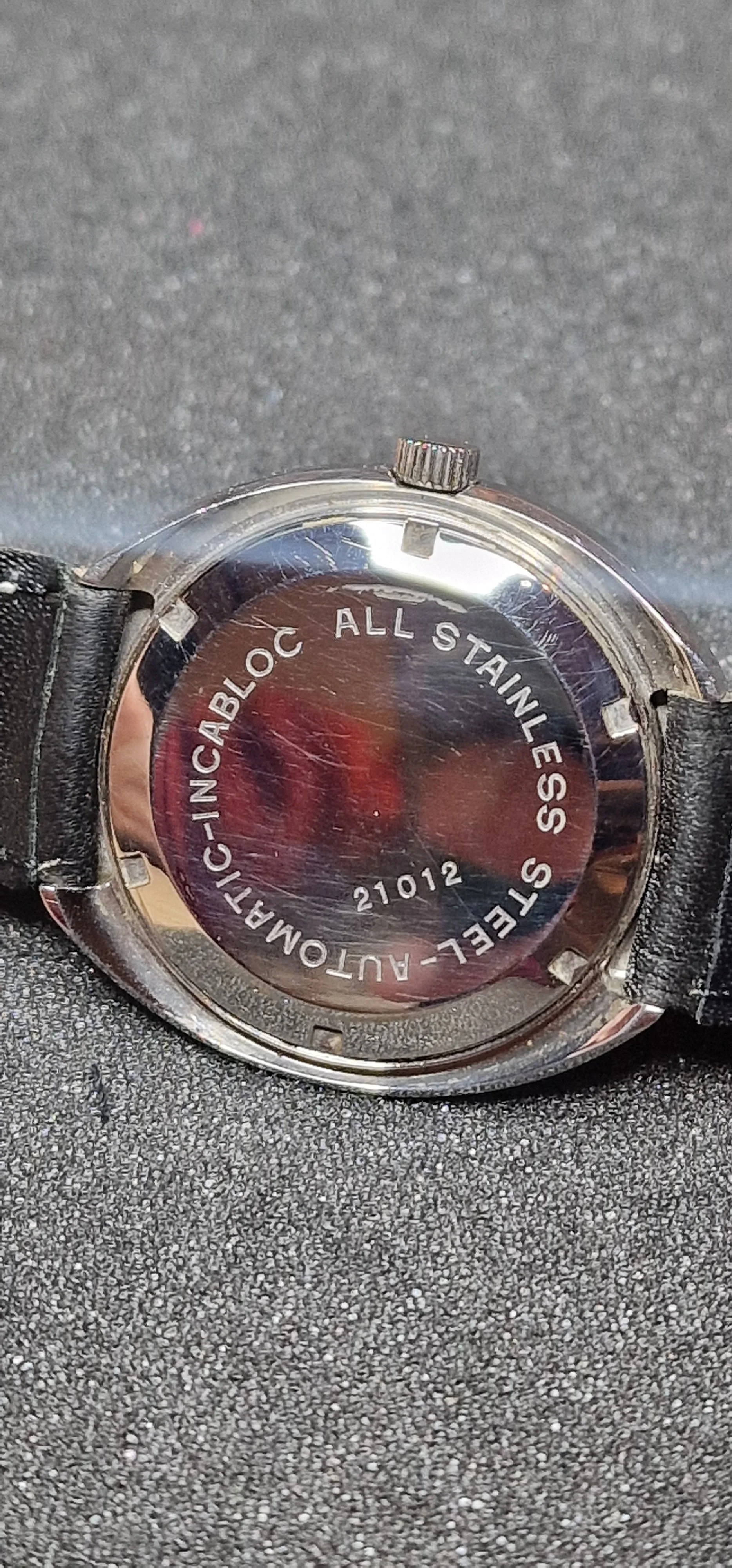 Unworn Vintage Automatic Watch "ERANO" – Swiss Made, 70s/80s, Old Stock, 41mm 11