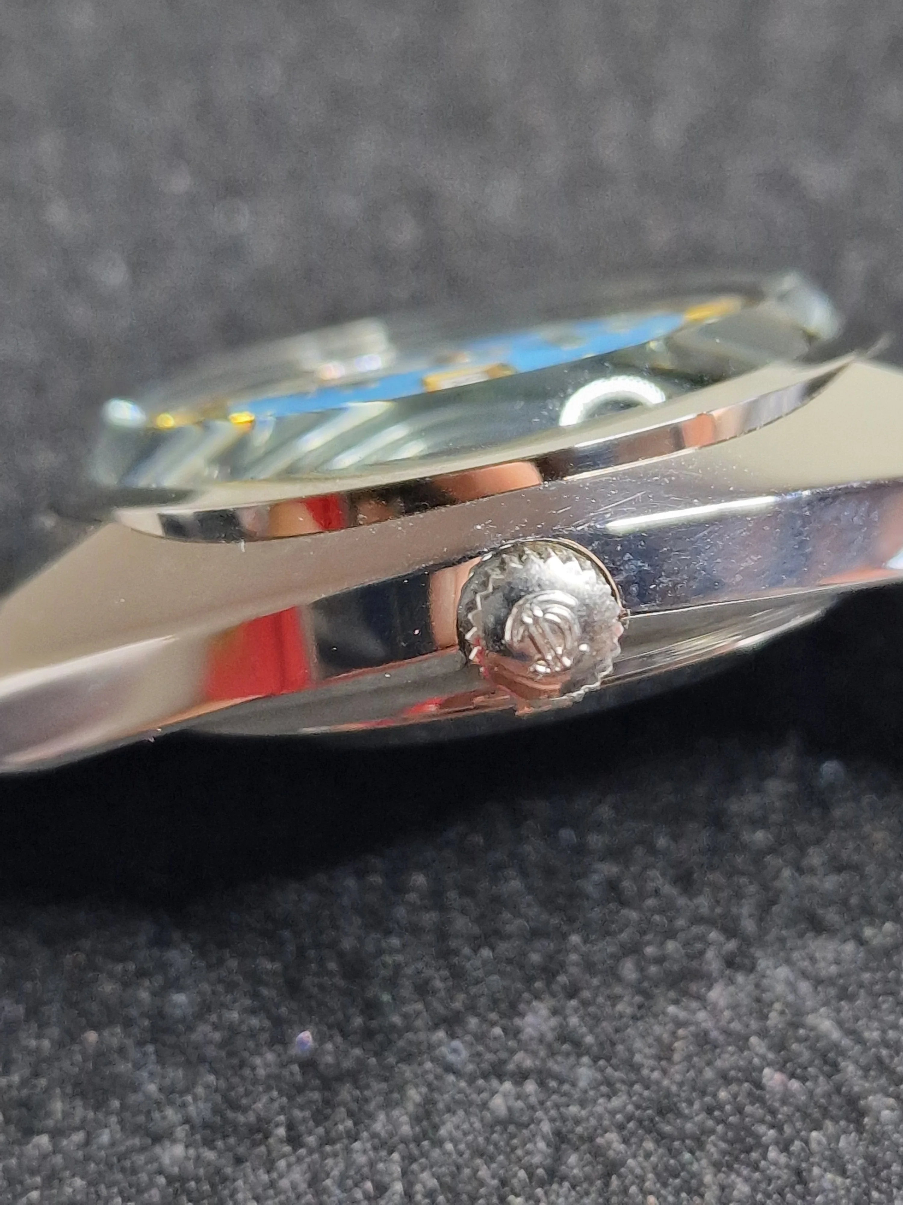 Unworn Vintage Automatic Watch "TRESSA LUX 99 Crystal" – 21 Jewels, Day-Date, Swiss Made (1968/69) 7