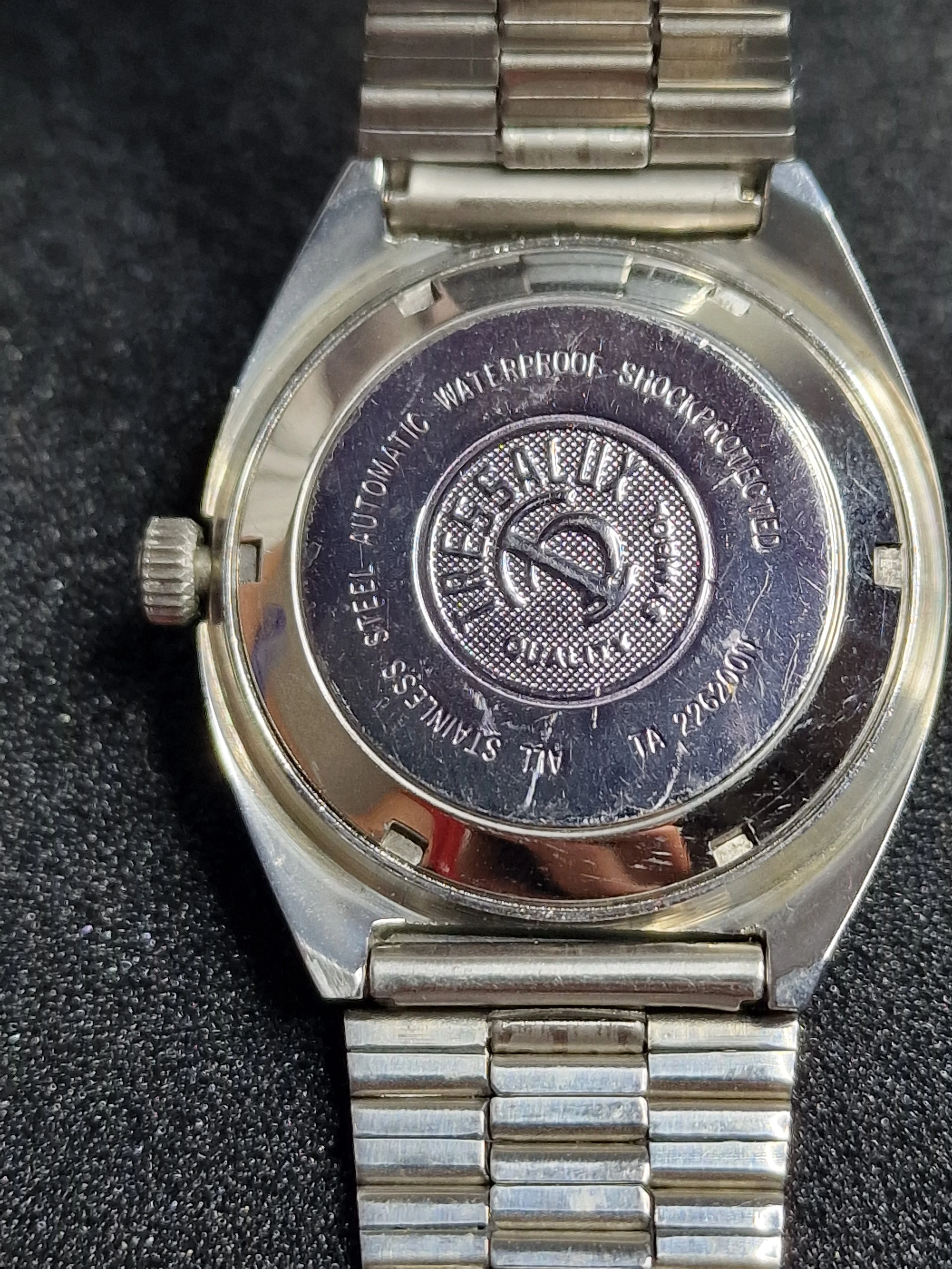 Unworn Vintage Automatic Watch "TRESSA LUX 99 Crystal" – 21 Jewels, Day-Date, Swiss Made (1968/69) 12